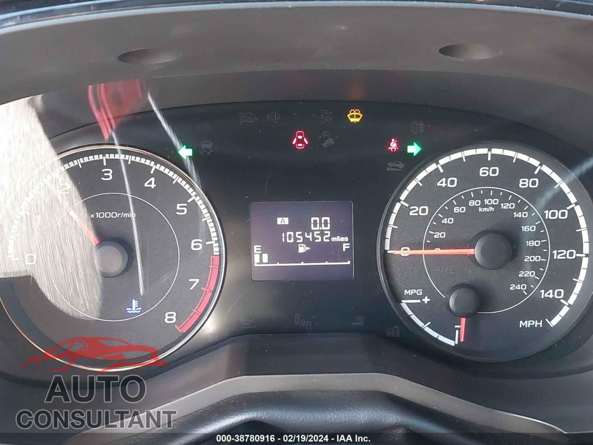 SUBARU IMPREZA 2017 - 4S3GTAA67H1738320
