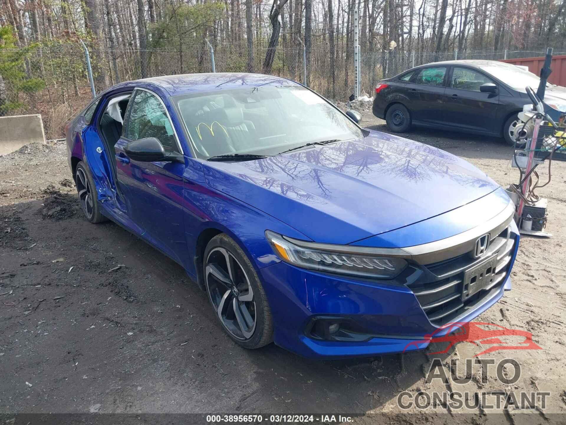 HONDA ACCORD 2021 - 1HGCV1F44MA064932