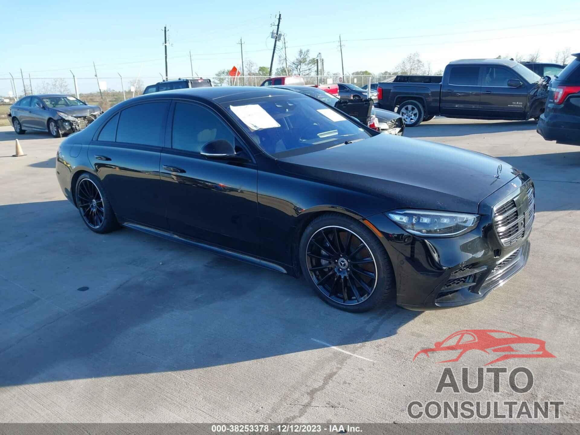 MERCEDES-BENZ S 500 2022 - W1K6G6DB8NA125274
