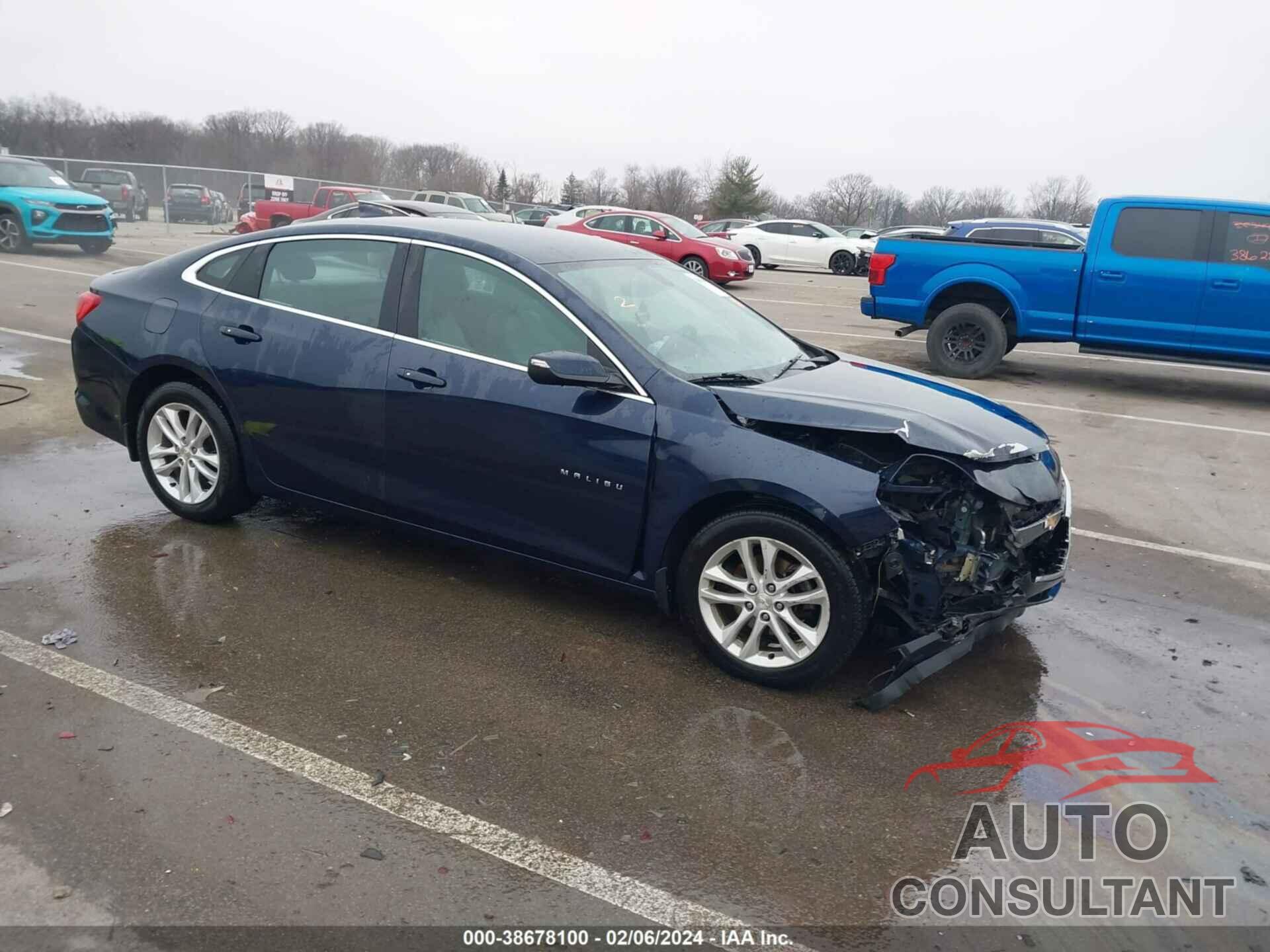 CHEVROLET MALIBU 2017 - 1G1ZE5ST3HF147881