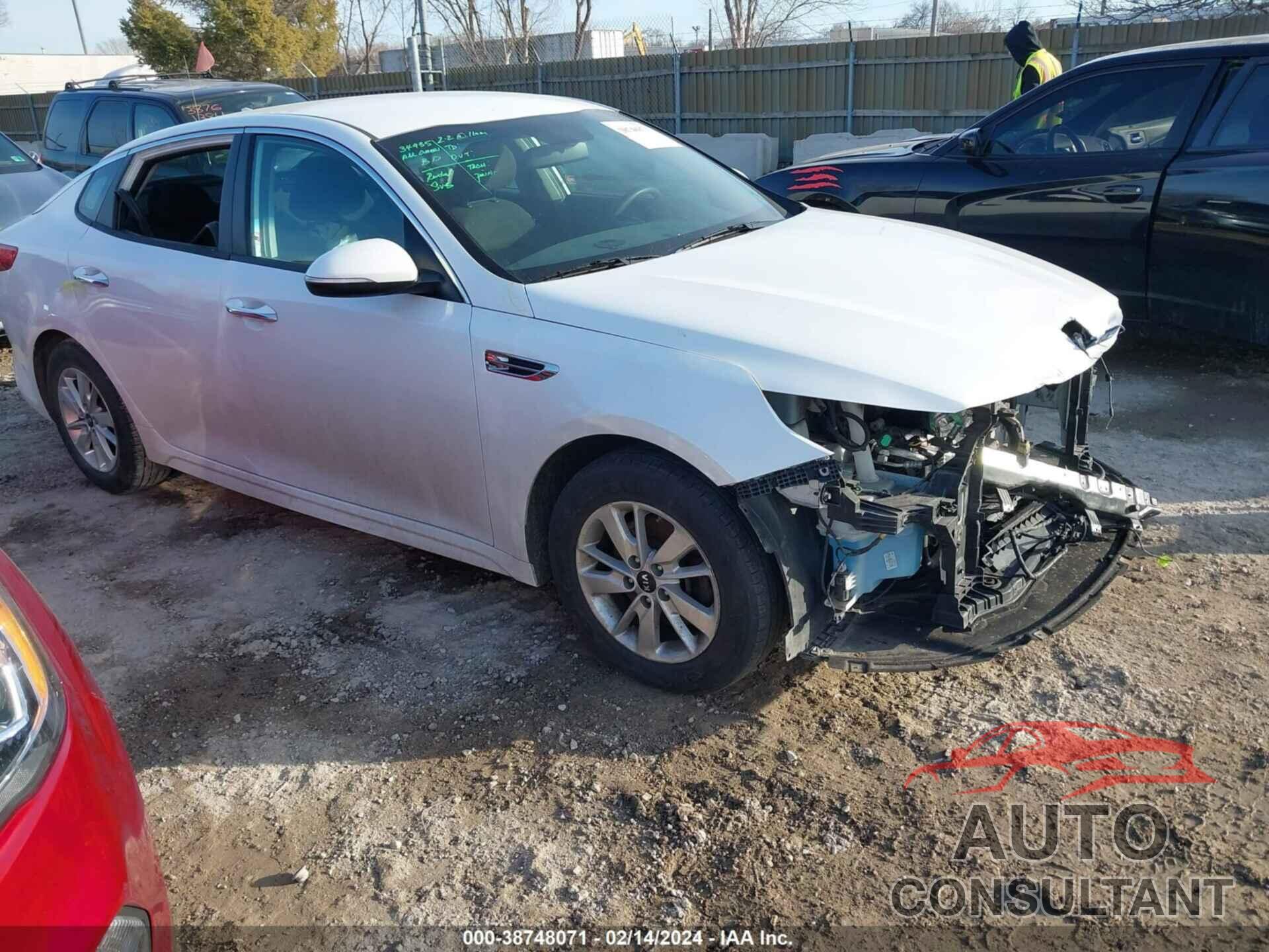 KIA OPTIMA 2018 - 5XXGT4L37JG182699