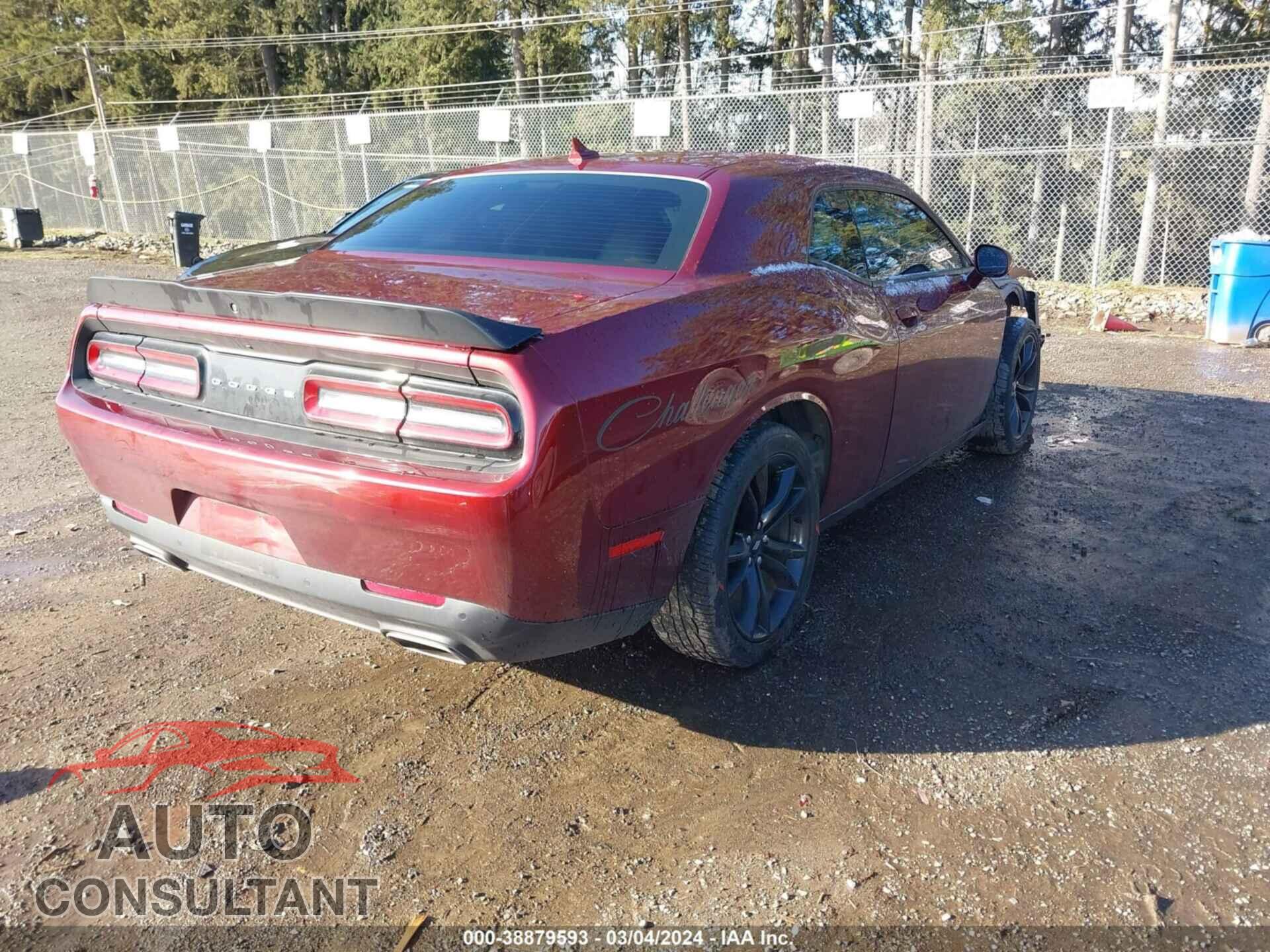 DODGE CHALLENGER 2018 - 2C3CDZAG2JH178382