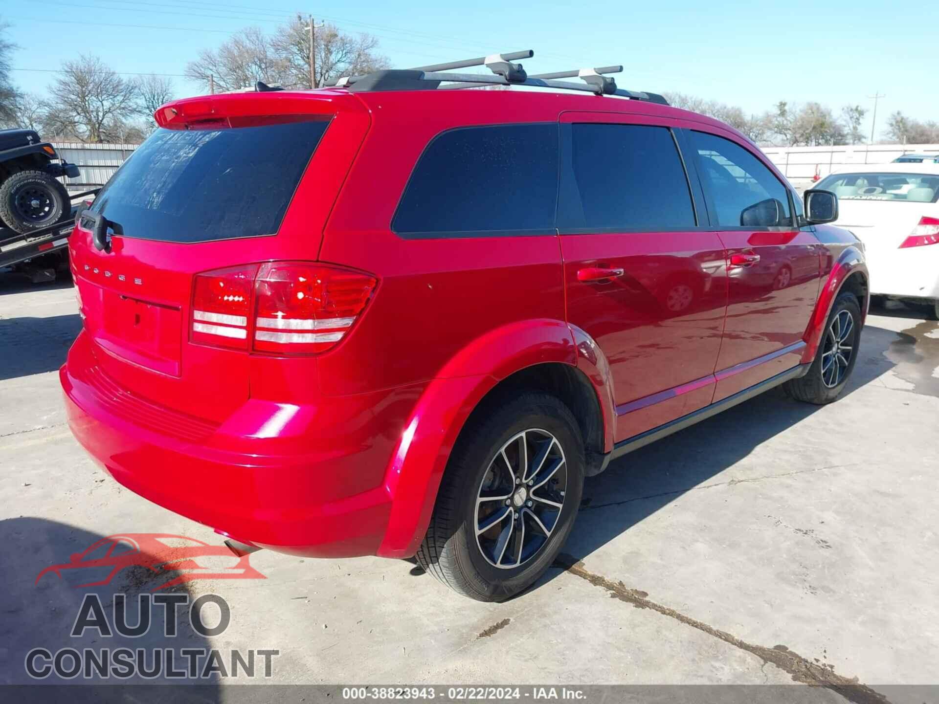 DODGE JOURNEY 2017 - 3C4PDCAB7HT676108