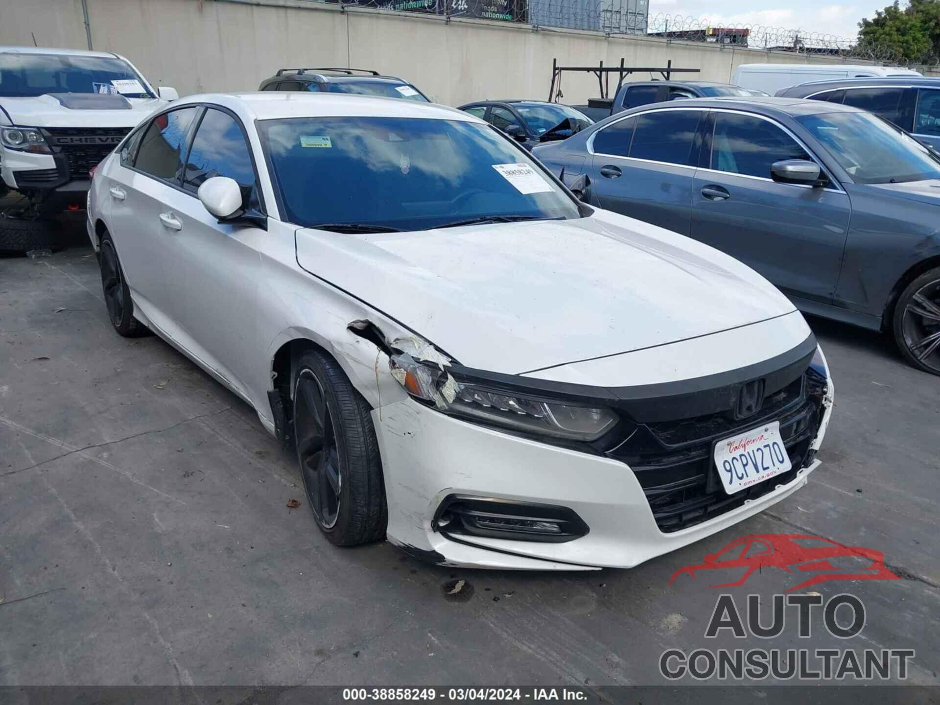 HONDA ACCORD 2019 - 1HGCV1F3XKA132834