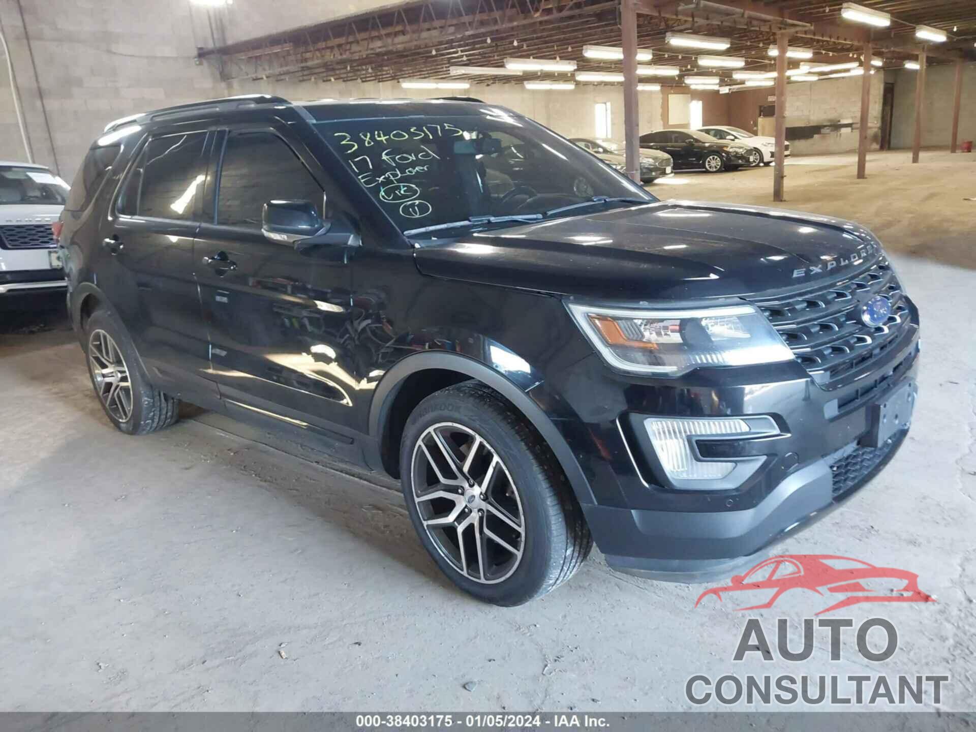 FORD EXPLORER 2017 - 1FM5K8GT1HGB40572