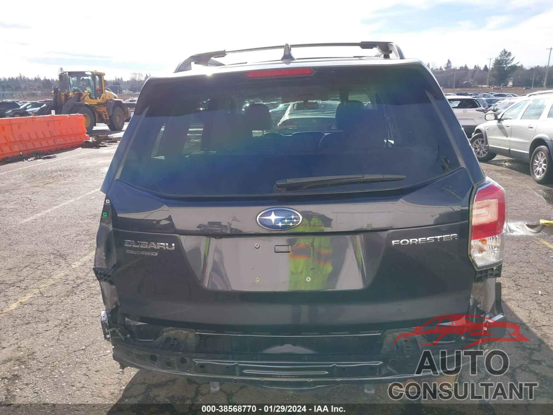 SUBARU FORESTER 2017 - JF2SJAGC0HH585690