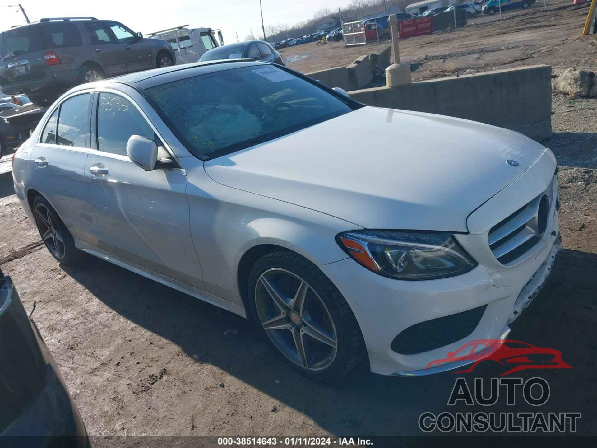 MERCEDES-BENZ C 300 2016 - 55SWF4KB1GU130314