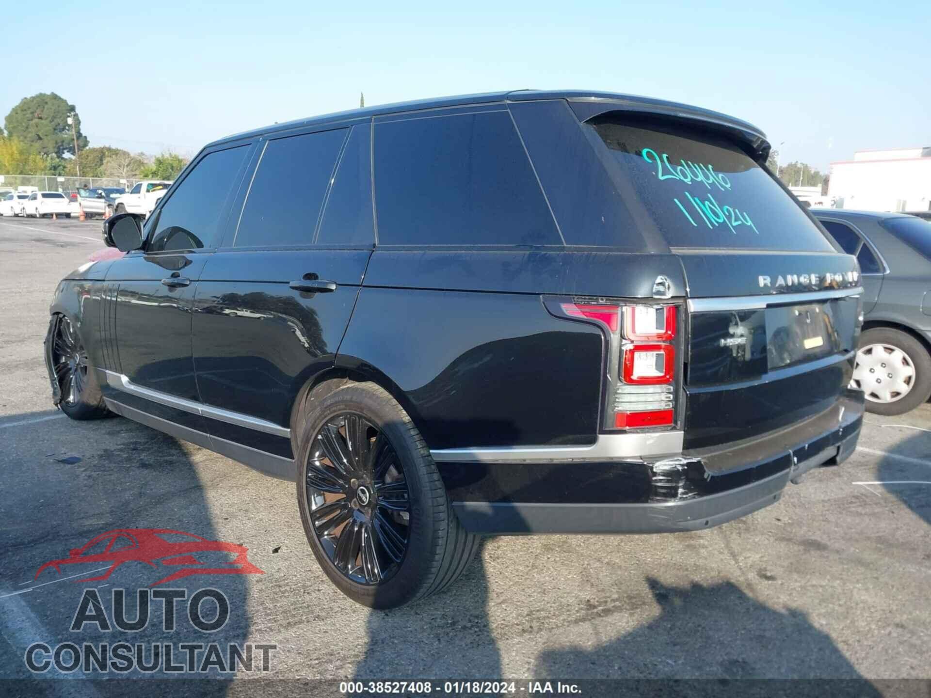 LAND ROVER RANGE ROVER 2016 - SALGS2PF5GA309183