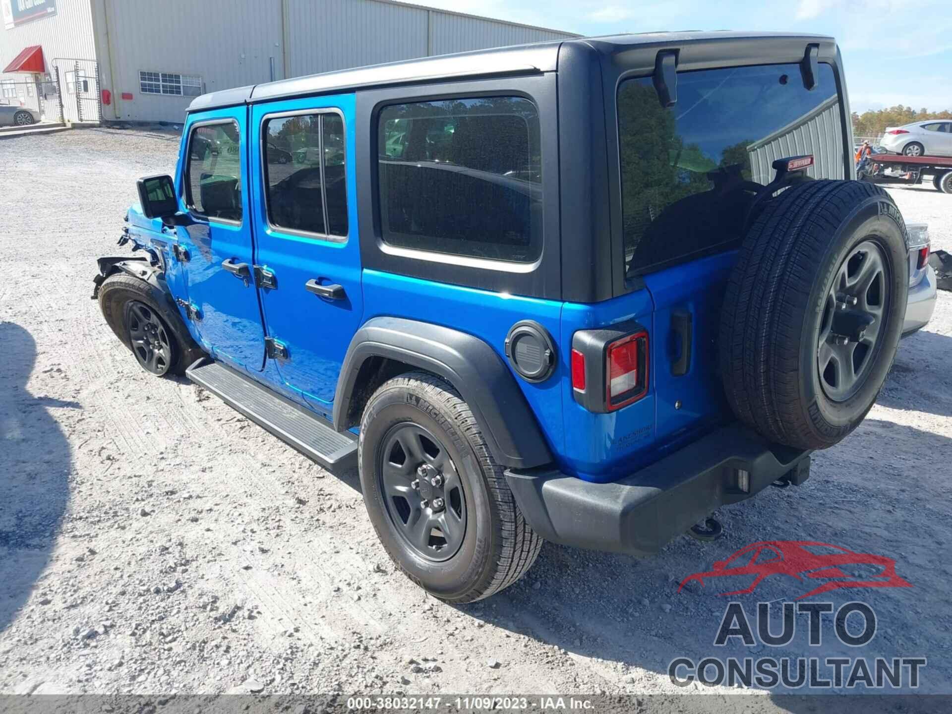 JEEP WRANGLER UNLIMITED 2022 - 1C4HJXDN5NW193524