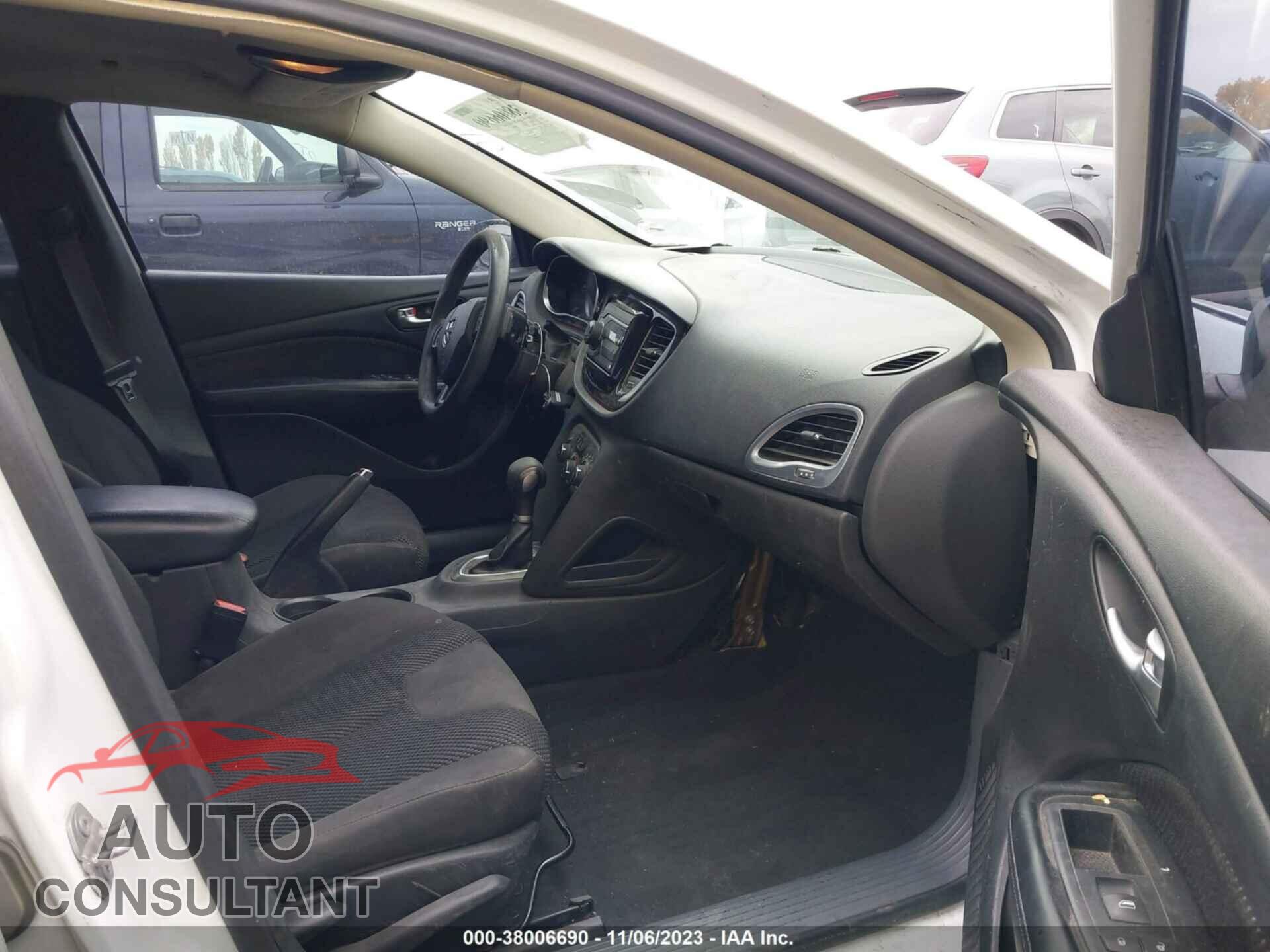 DODGE DART 2015 - 1C3CDFAAXFD344890