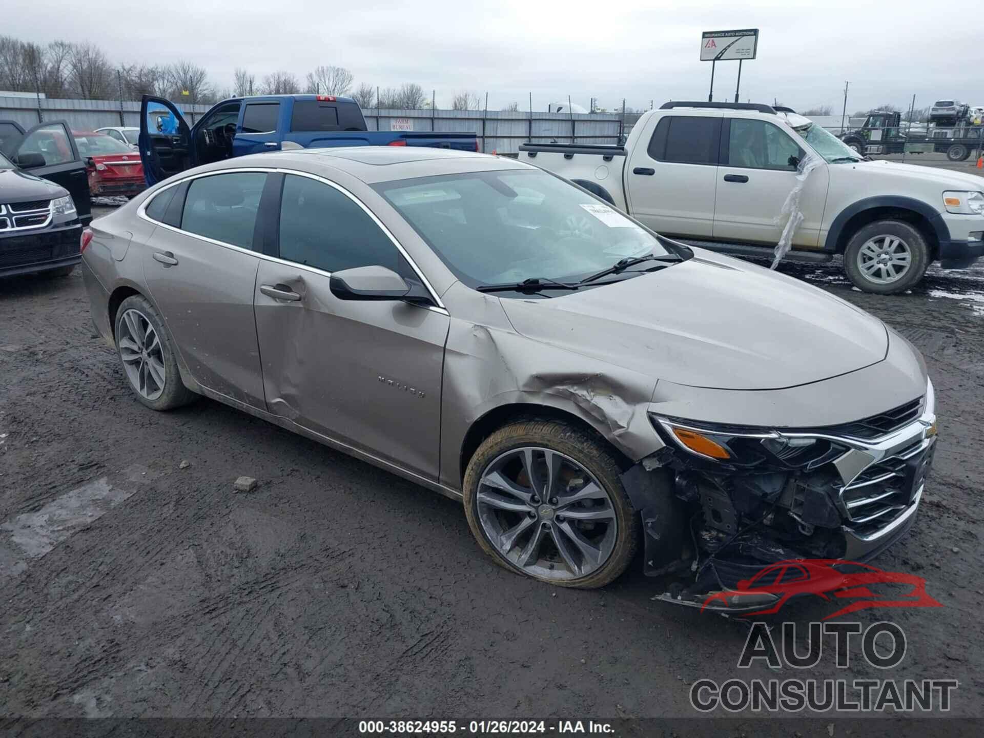 CHEVROLET MALIBU 2022 - 1G1ZD5ST7NF140382
