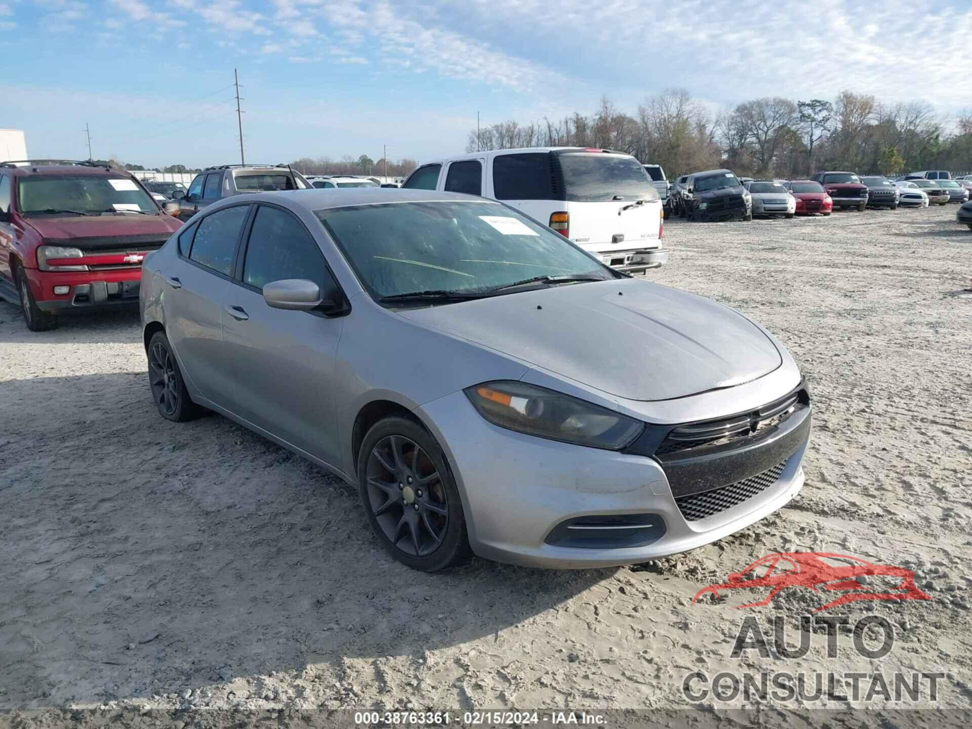 DODGE DART 2016 - 1C3CDFAA2GD508182