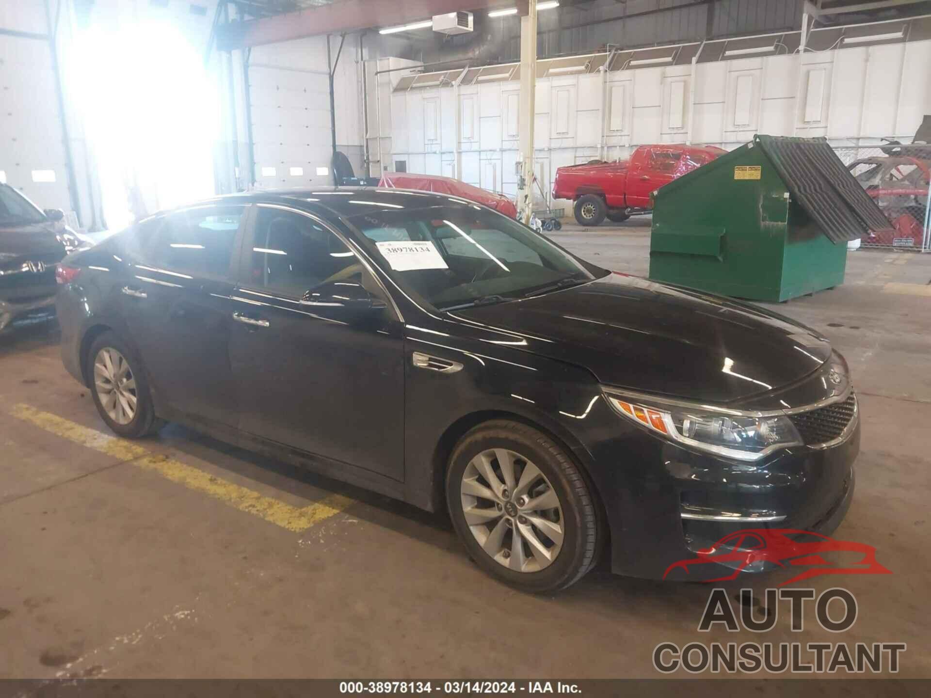 KIA OPTIMA 2018 - 5XXGT4L34JG262588