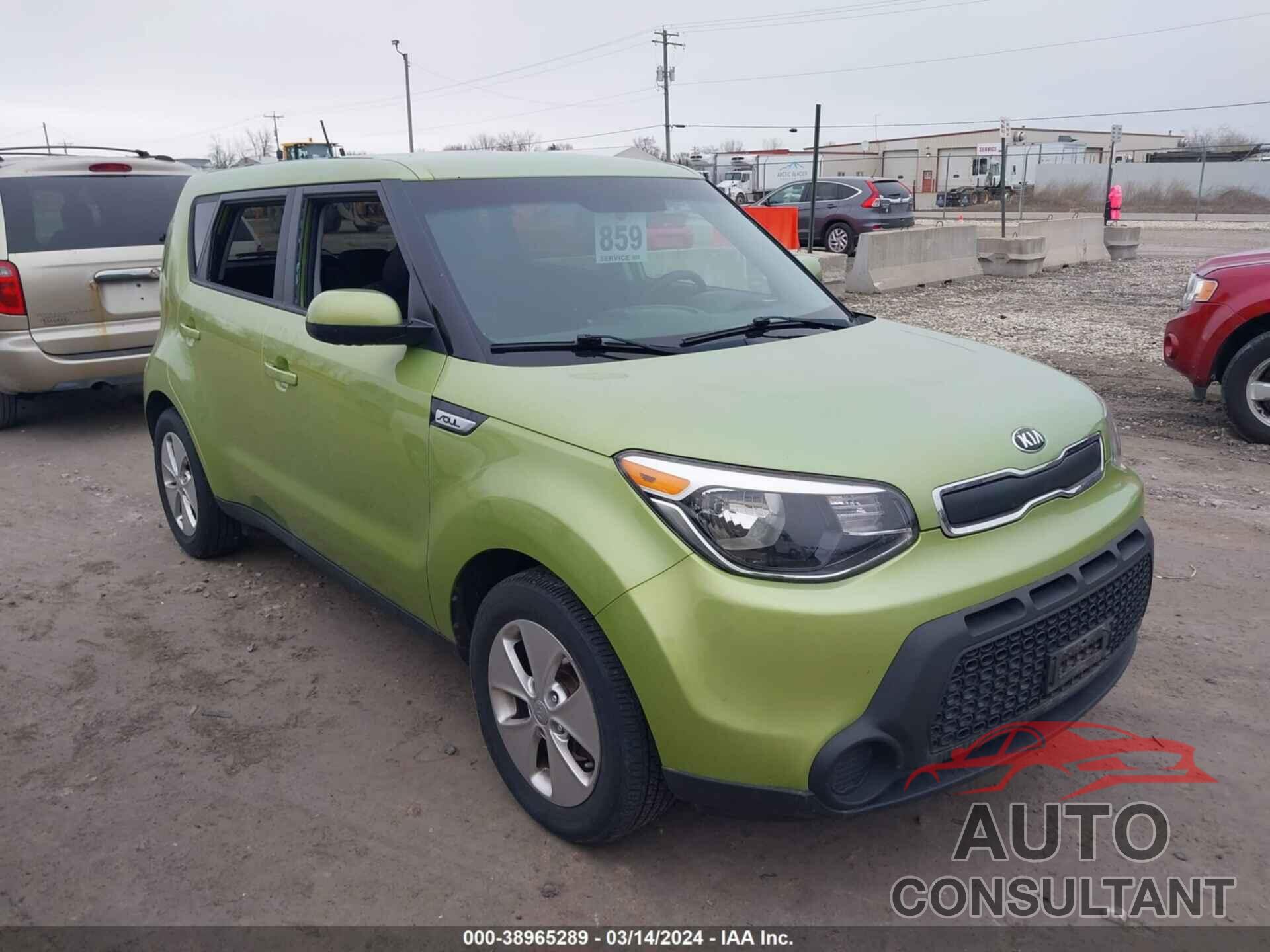 KIA SOUL 2016 - KNDJN2A26G7830565
