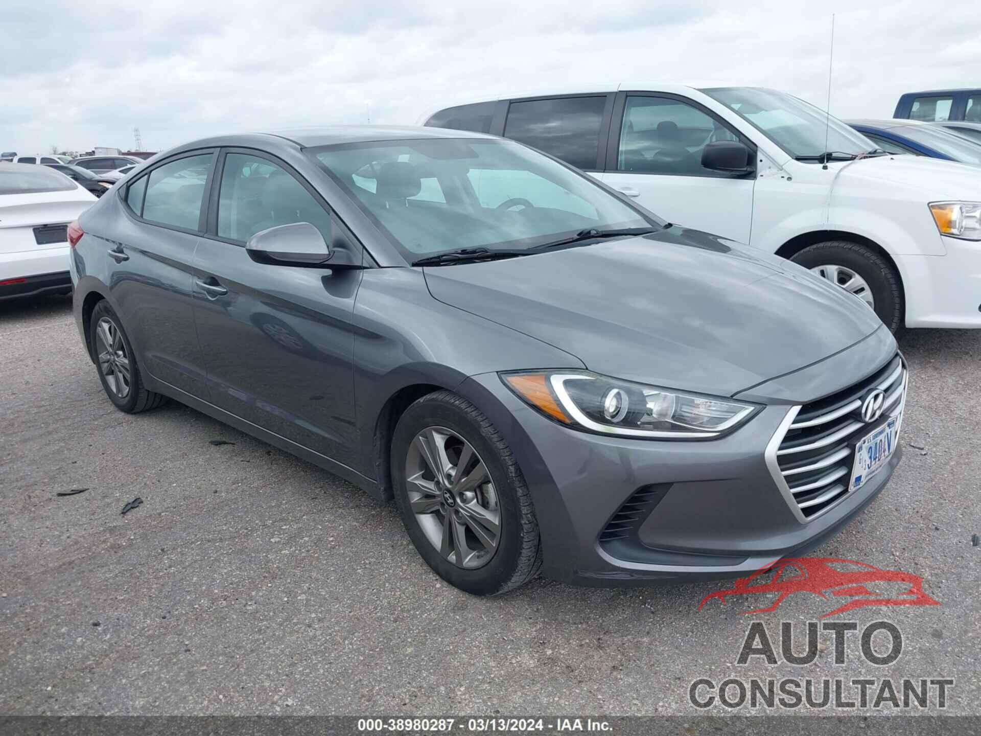 HYUNDAI ELANTRA 2018 - 5NPD84LF1JH388149