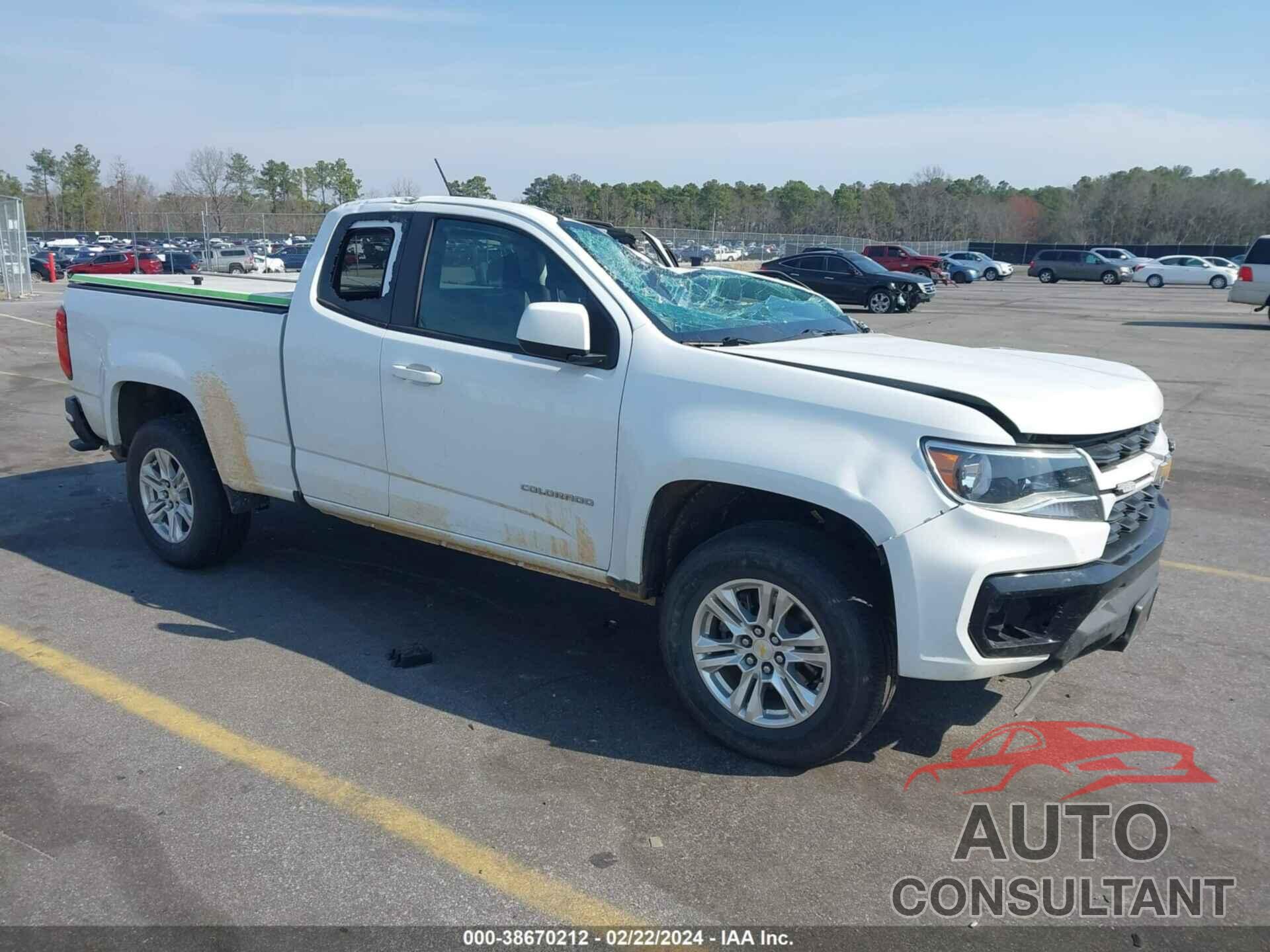 CHEVROLET COLORADO 2021 - 1GCHSCEA5M1239978