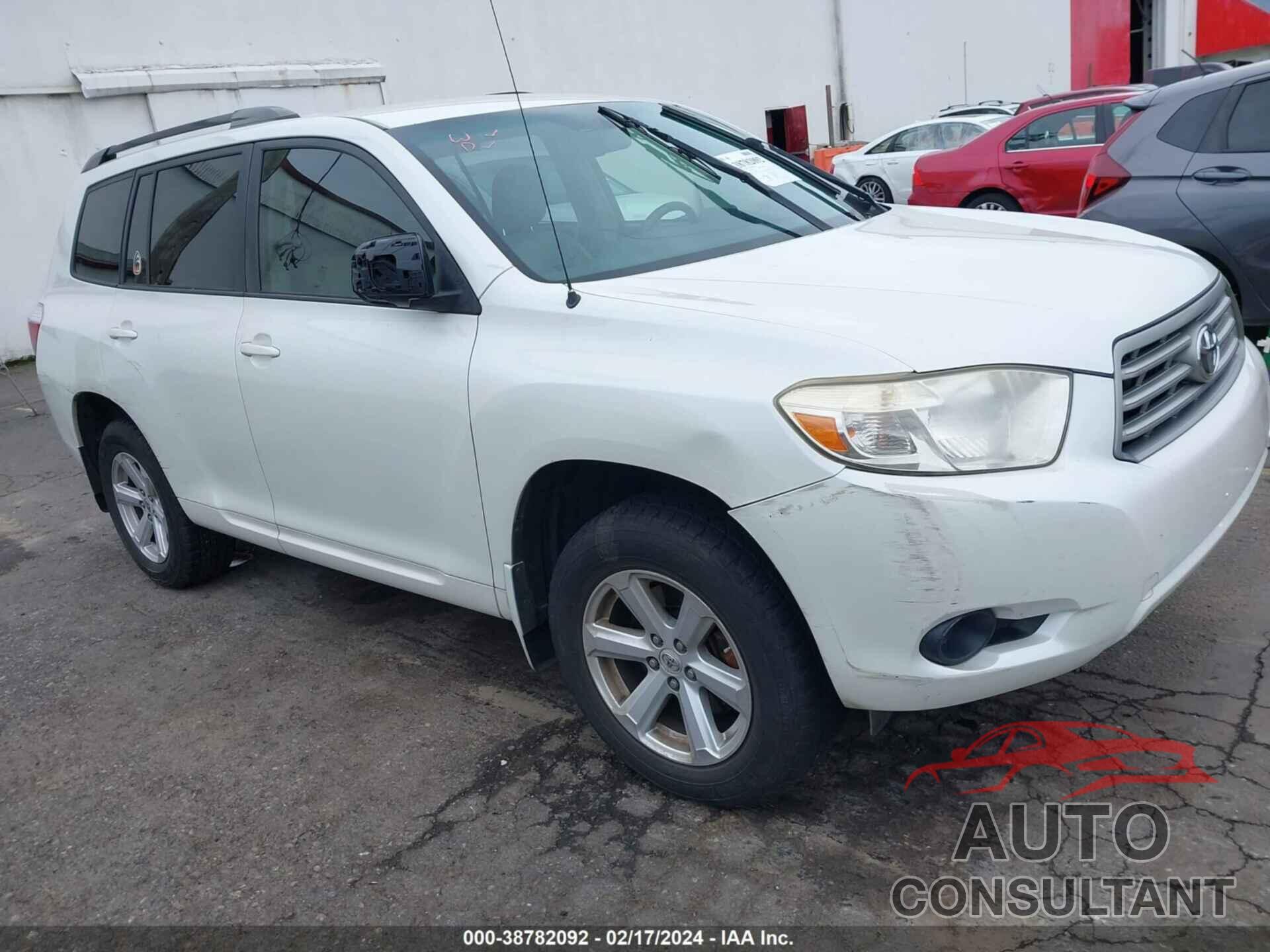 TOYOTA HIGHLANDER 2009 - JTEDA41A292004948