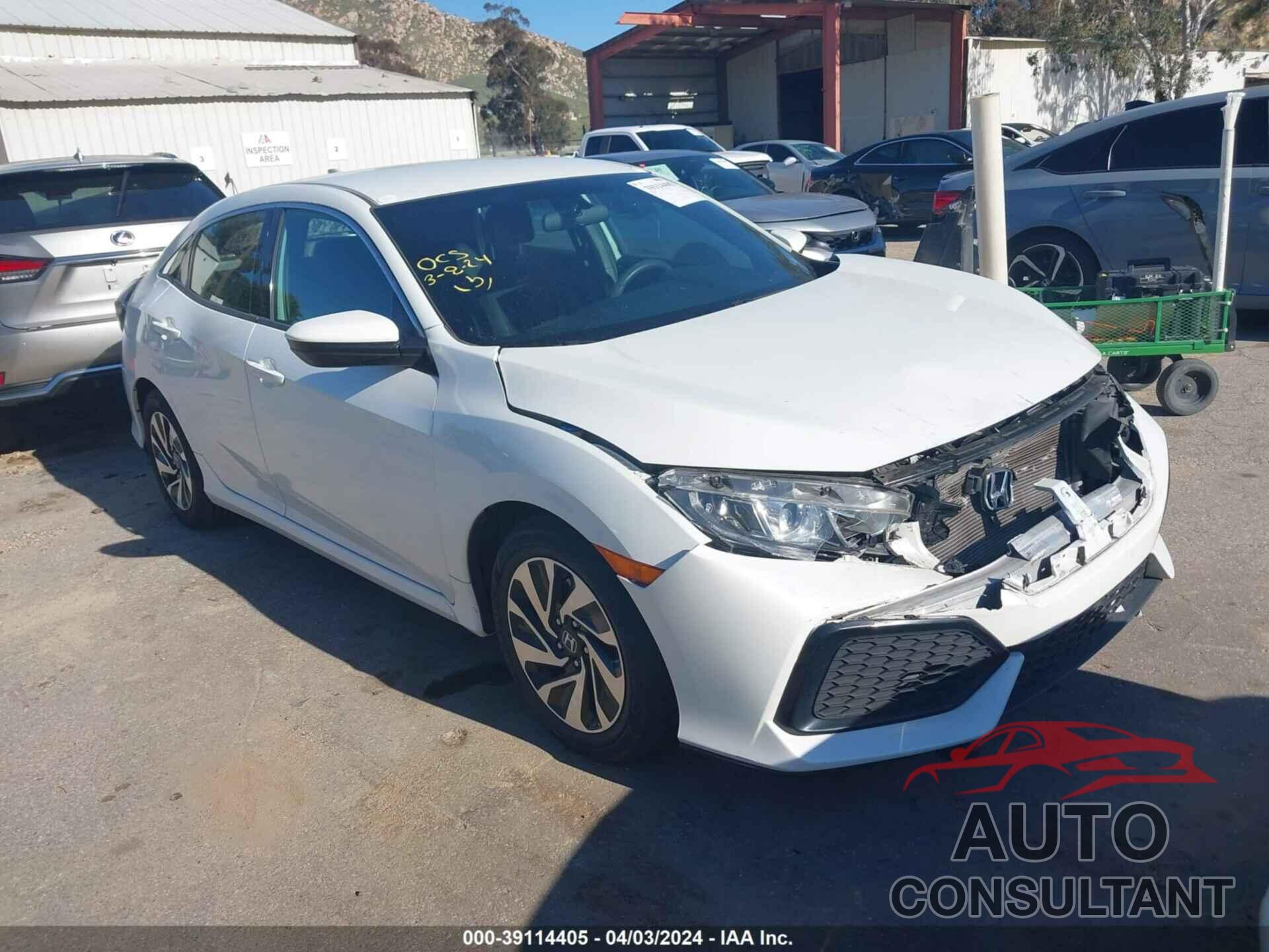 HONDA CIVIC 2018 - SHHFK7H22JU427586