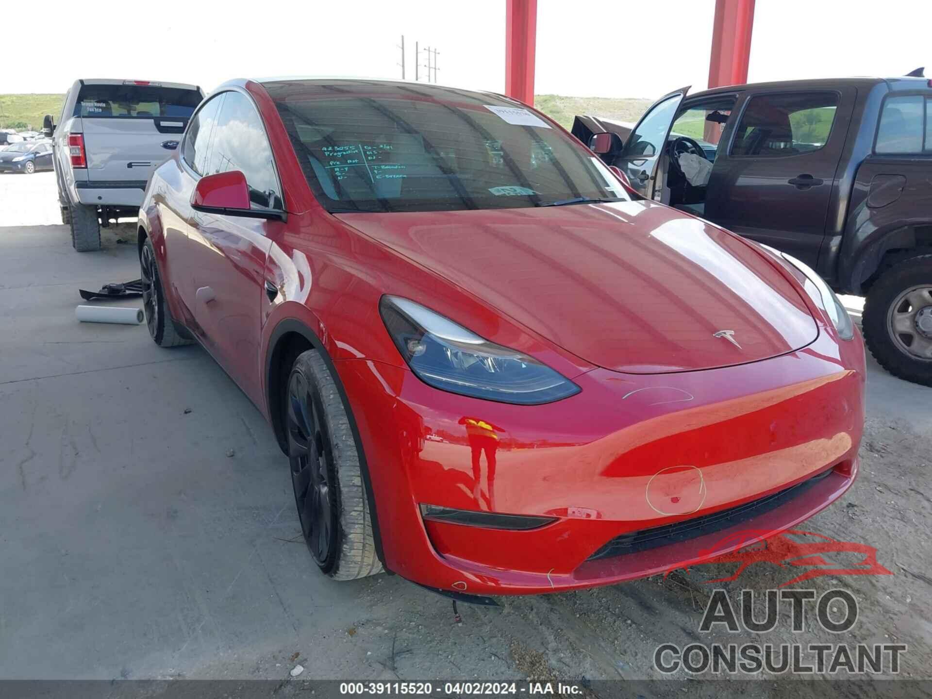 TESLA MODEL Y 2023 - 7SAYGDEF0PF754954