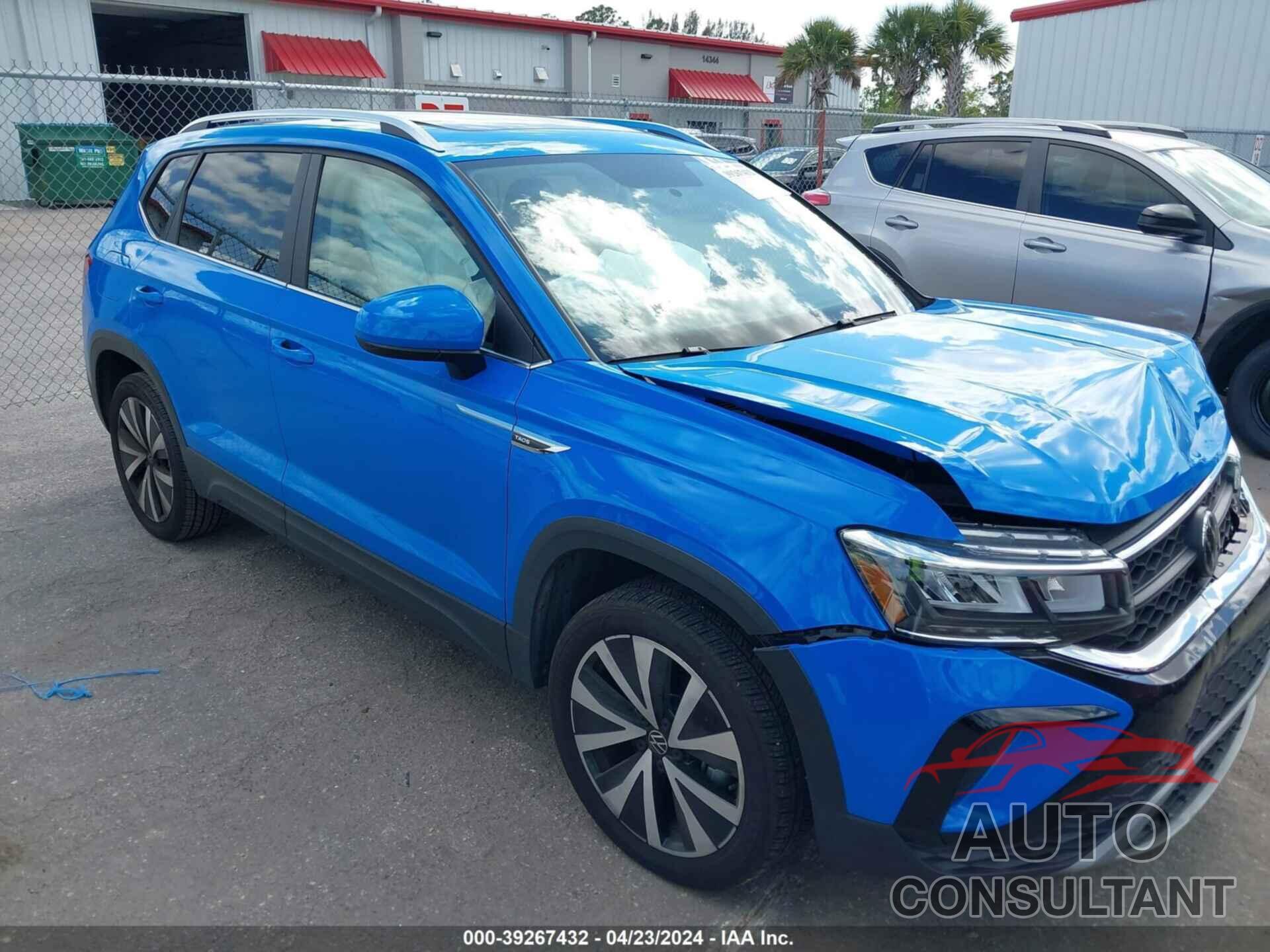 VOLKSWAGEN TAOS 2022 - 3VVTX7B29NM091629
