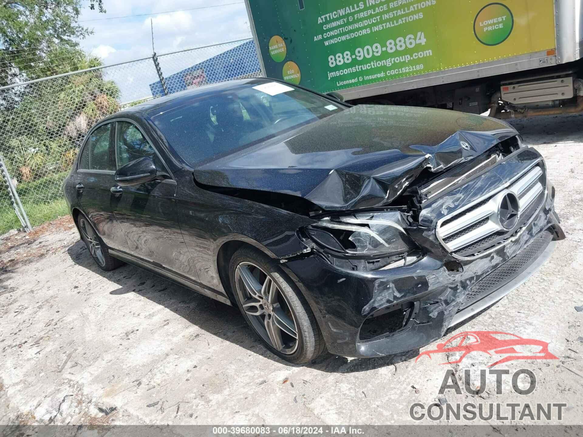 MERCEDES-BENZ E 300 2019 - WDDZF4JB4KA576819