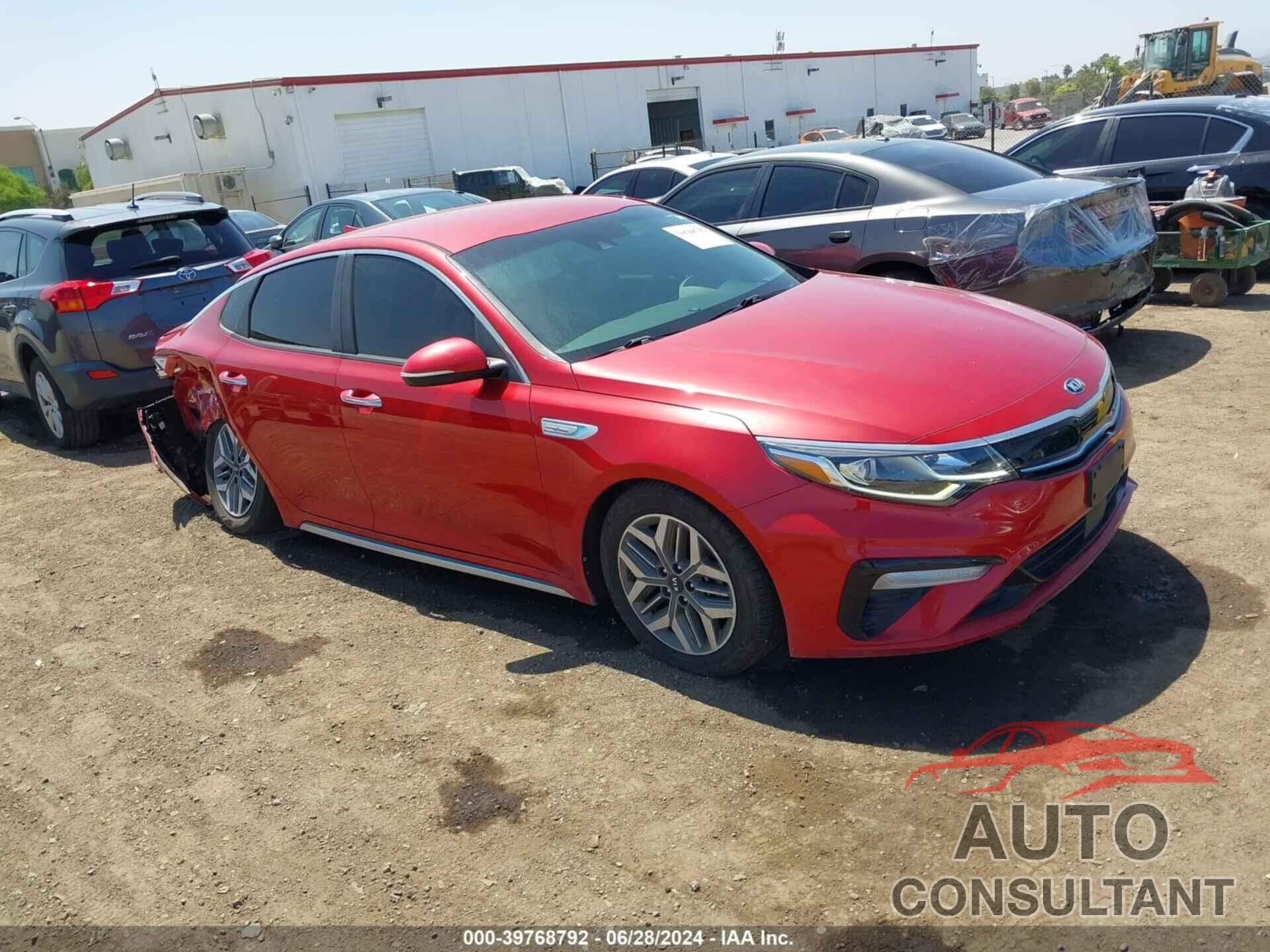 KIA OPTIMA HYBRID 2020 - KNAGU4LE3L5044869