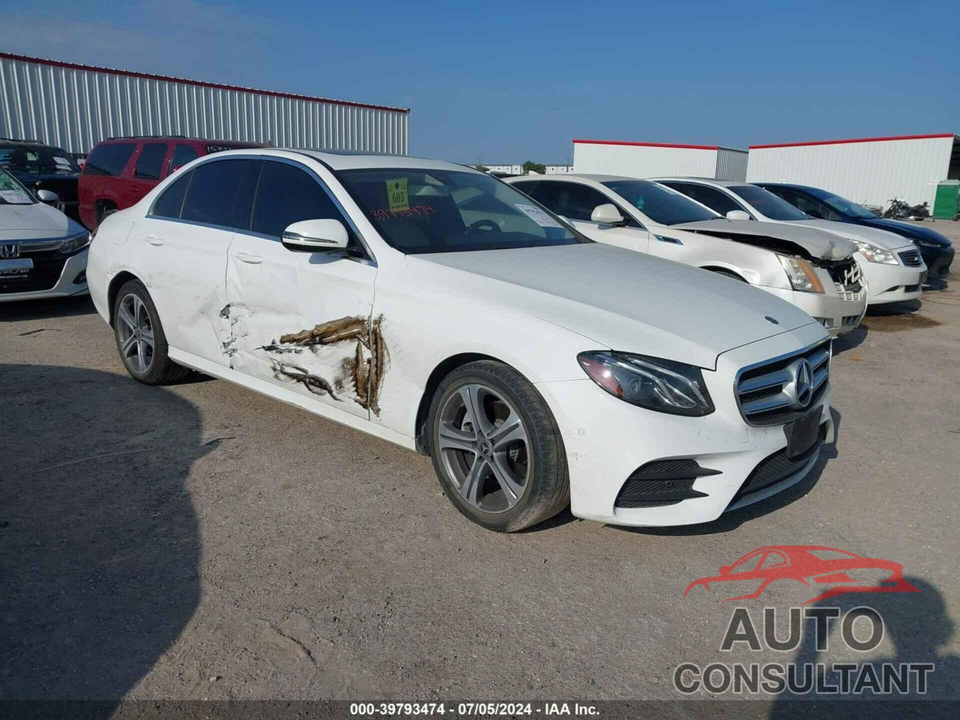 MERCEDES-BENZ E 300 2018 - WDDZF4JB2JA307460