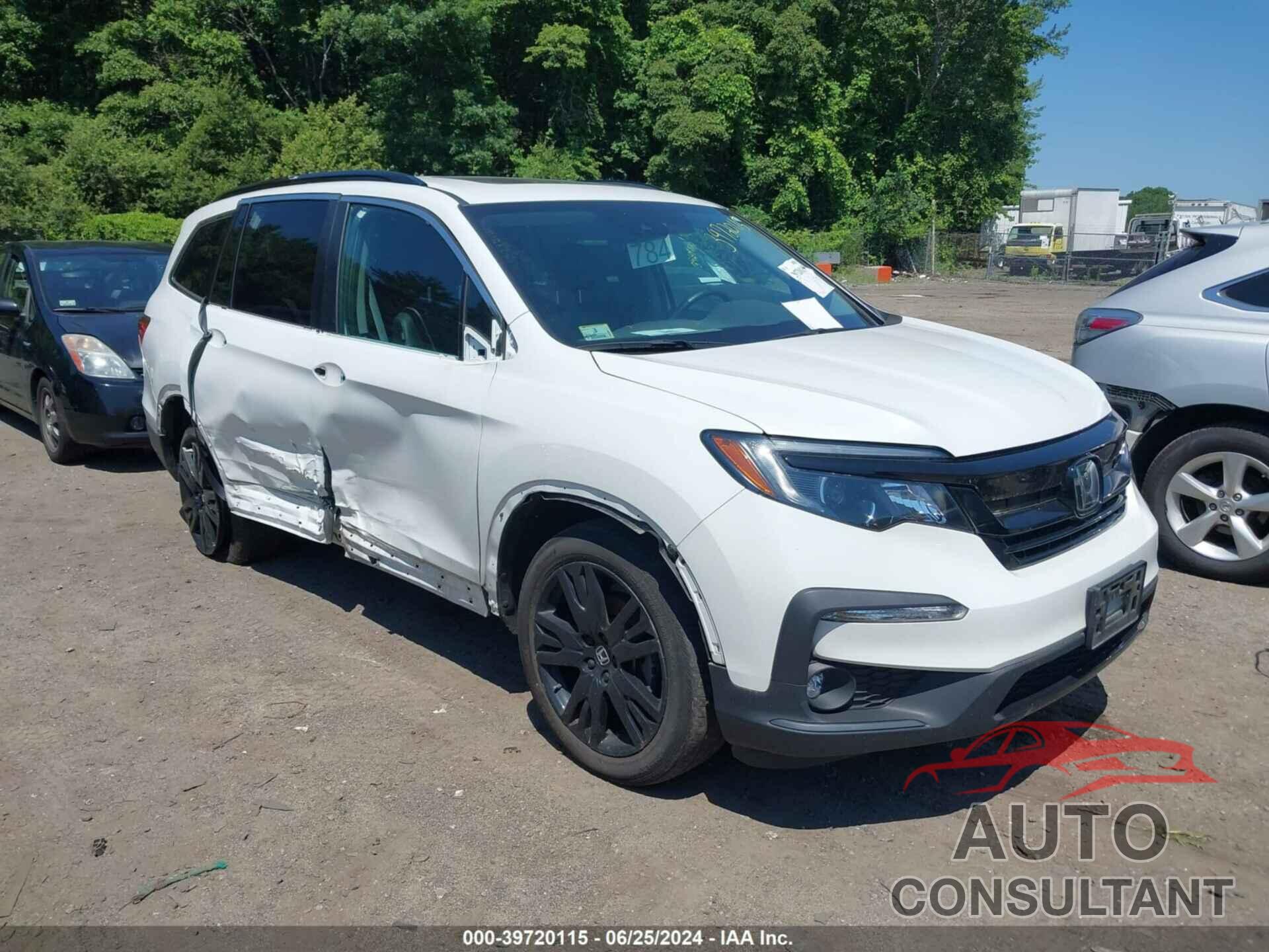 HONDA PILOT 2022 - 5FNYF6H28NB038093