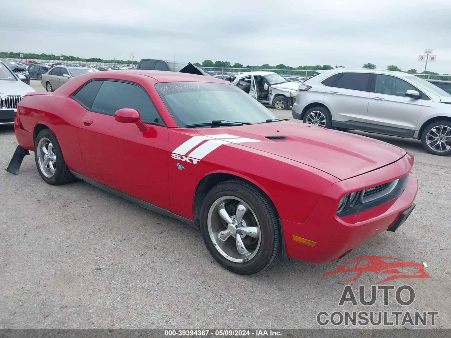 DODGE CHALLENGER 2012 - 2C3CDYAG1CH134225