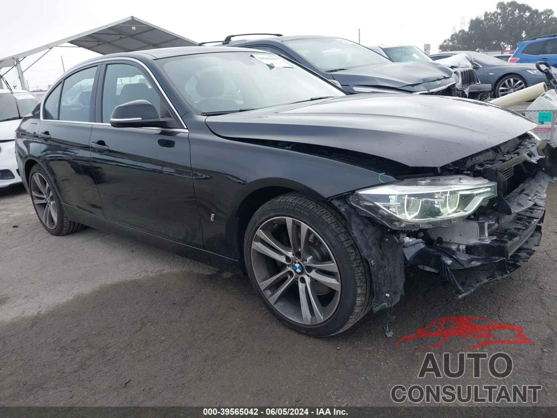 BMW 330E 2017 - WBA8E1C37HA156443