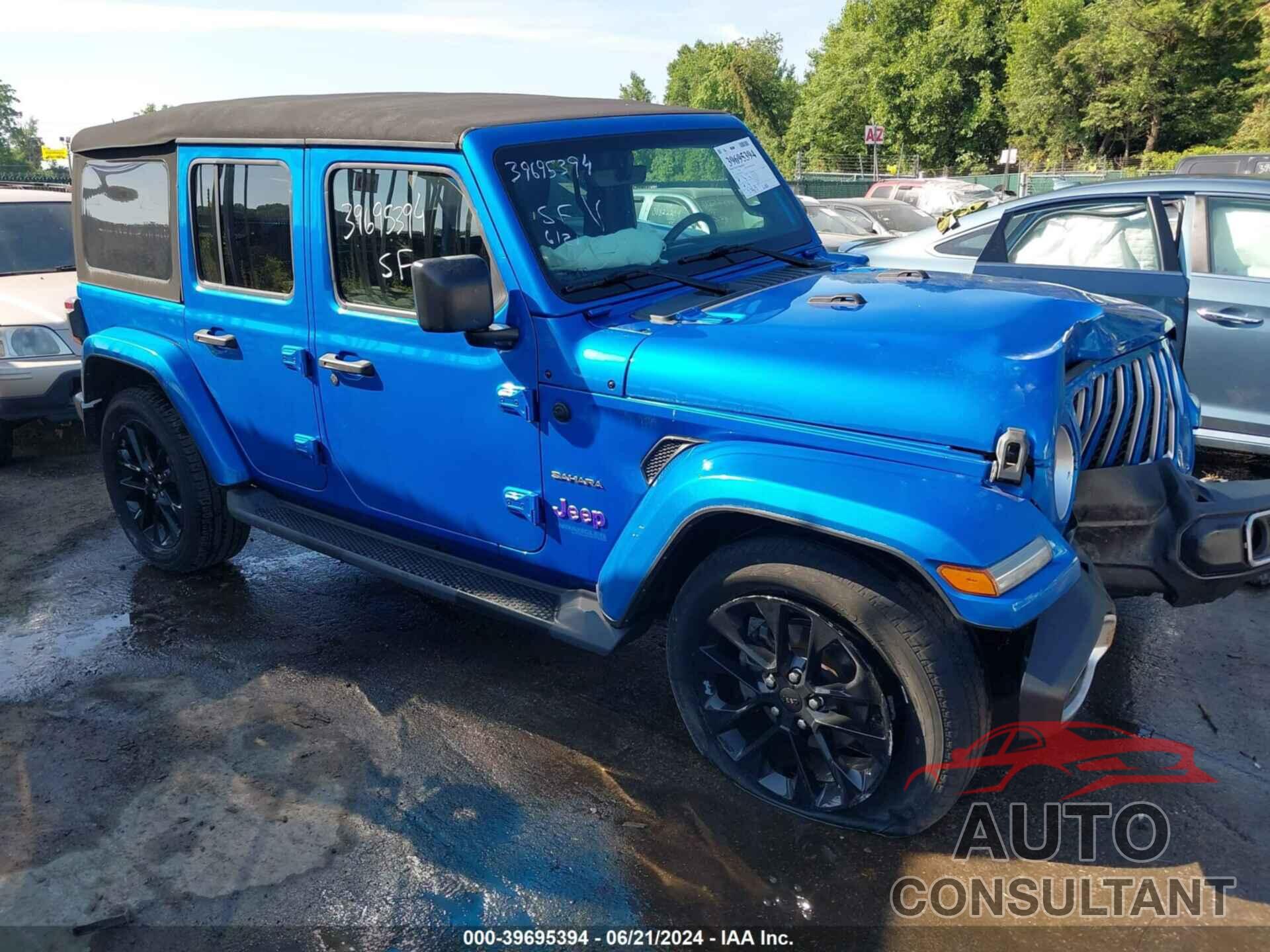 JEEP WRANGLER 4XE 2021 - 1C4JJXP64MW682520
