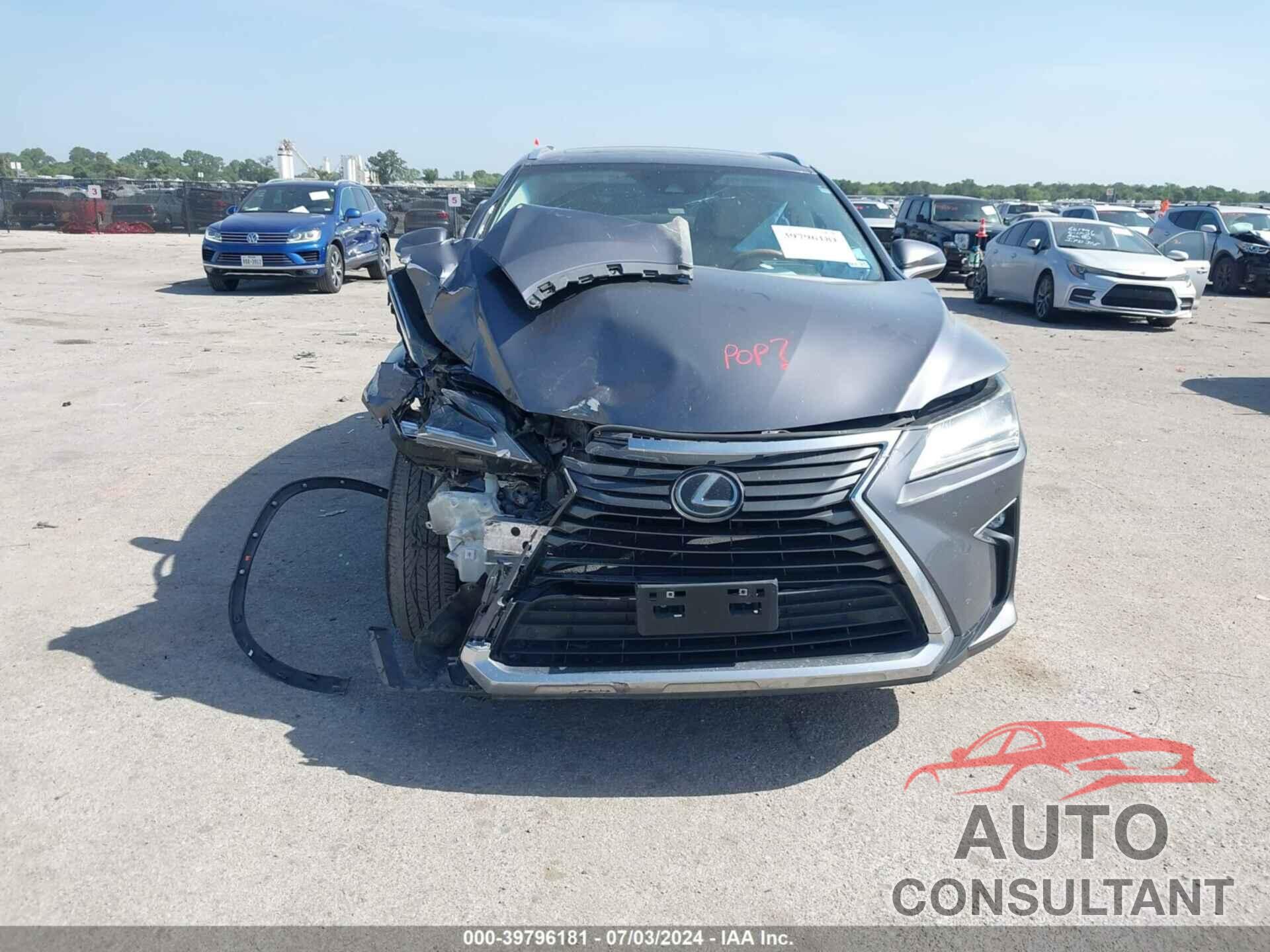 LEXUS RX 350 2016 - 2T2ZZMCA1GC016633