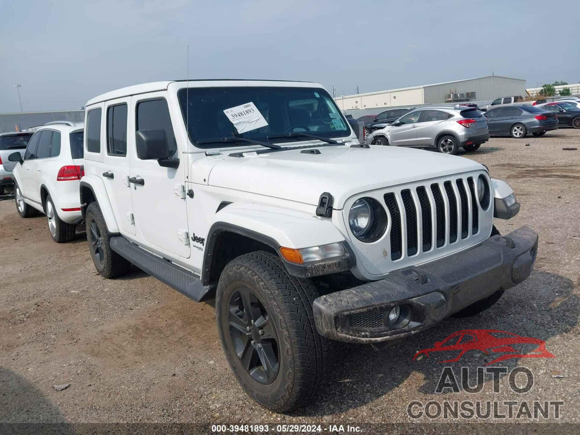 JEEP WRANGLER UNLIMITED 2022 - 1C4HJXEG8NW105565