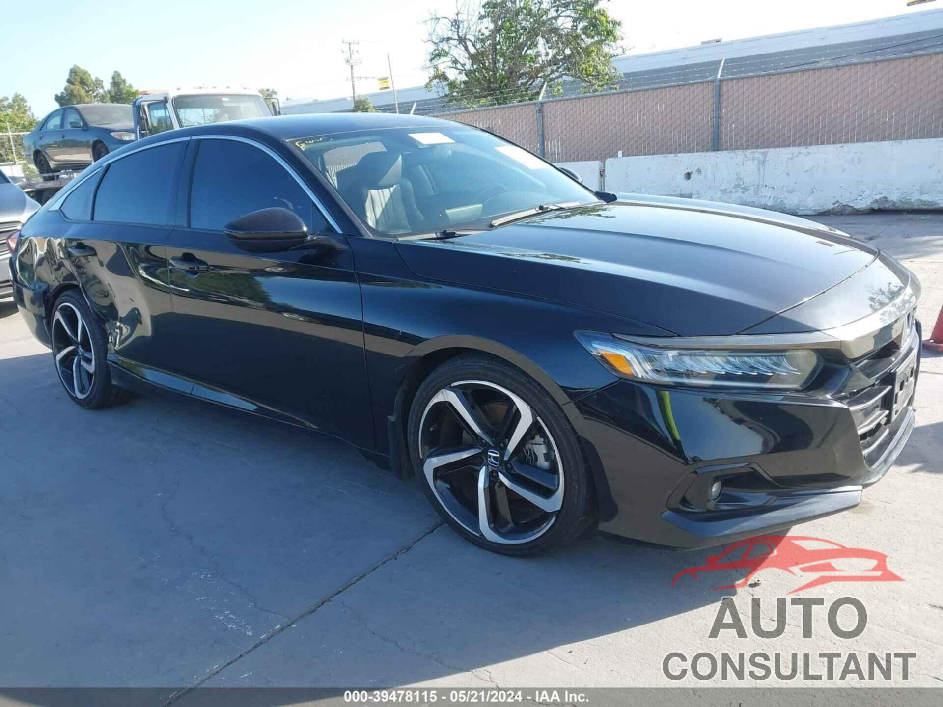 HONDA ACCORD 2021 - 1HGCV1F41MA094714