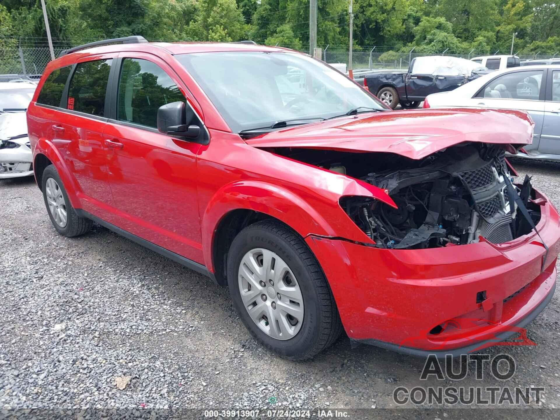 DODGE JOURNEY 2020 - 3C4PDCAB2LT237553