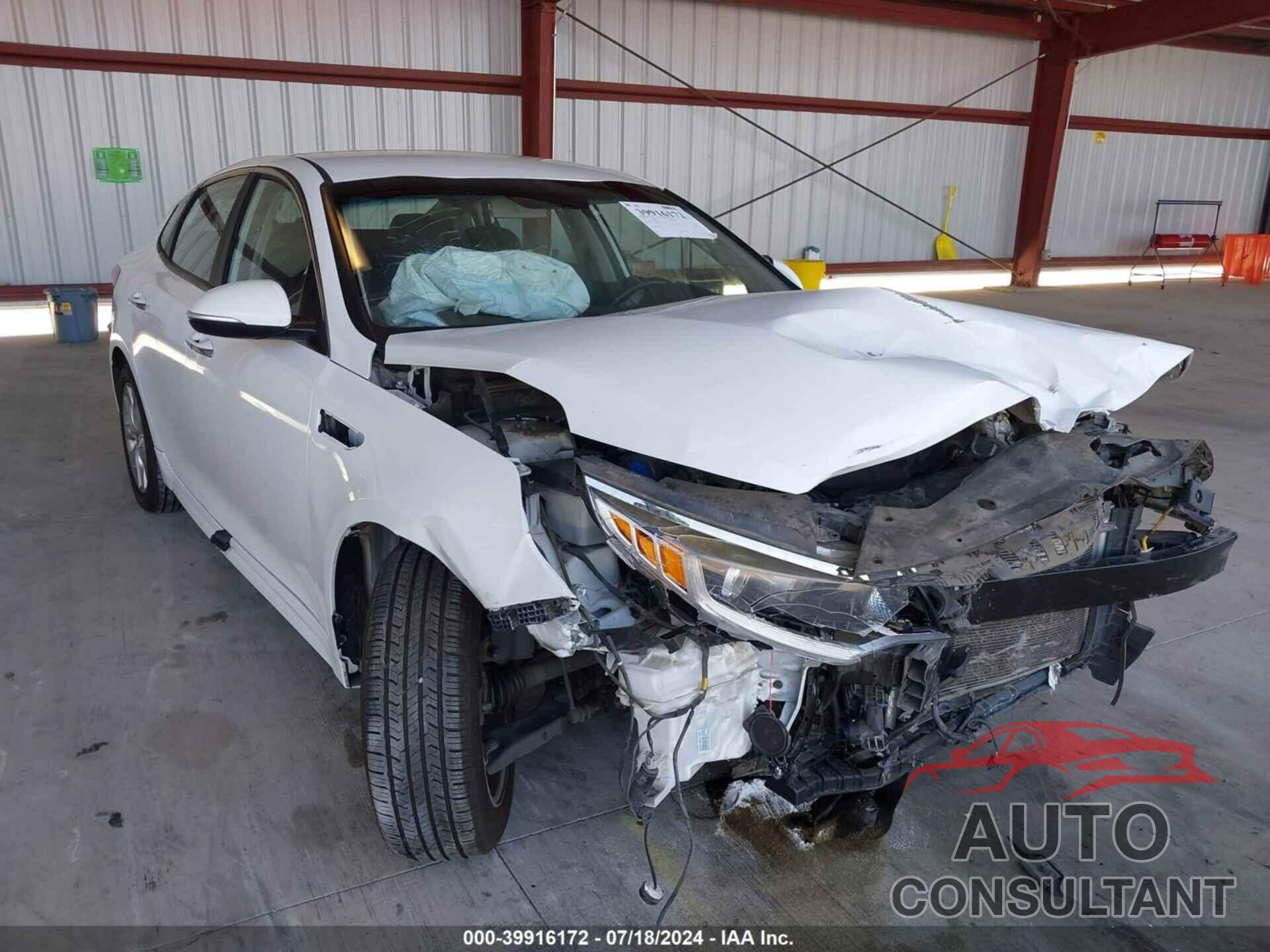 KIA OPTIMA 2018 - 5XXGT4L39JG187841