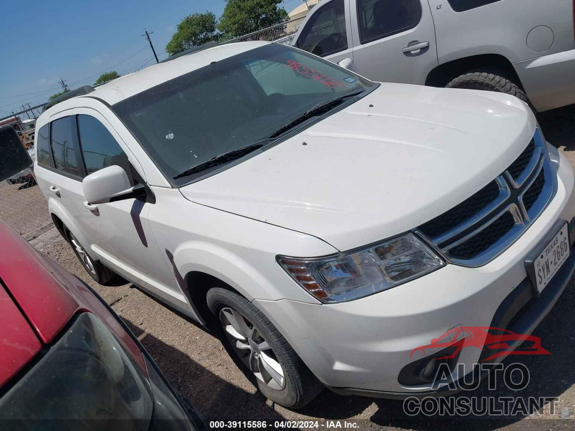 DODGE JOURNEY 2016 - 3C4PDCBG5GT178384