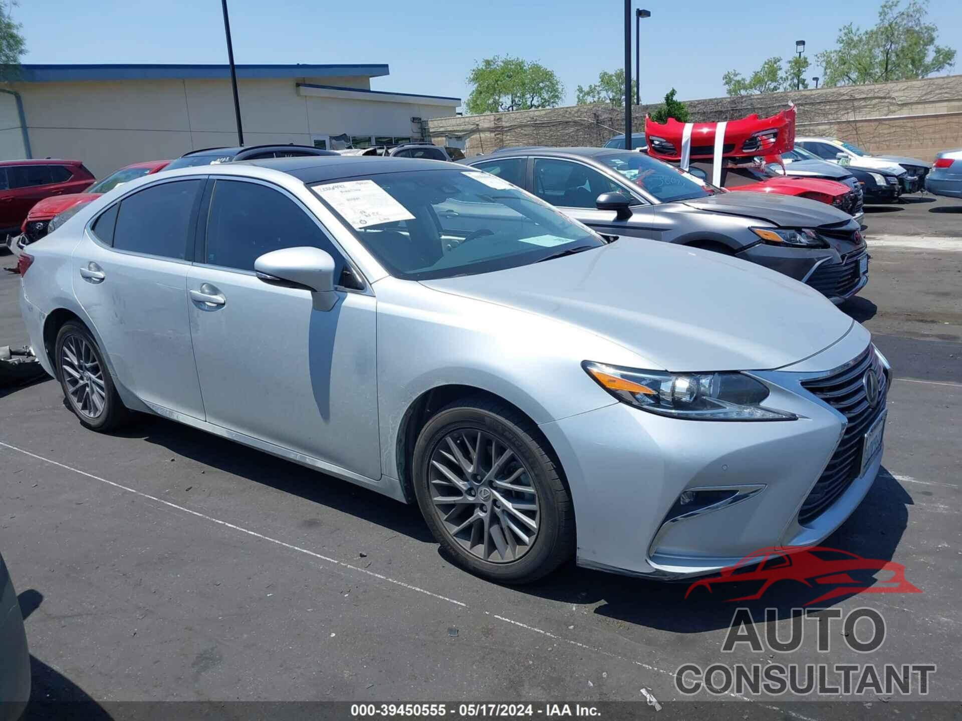 LEXUS ES 2018 - 58ABK1GG2JU085062