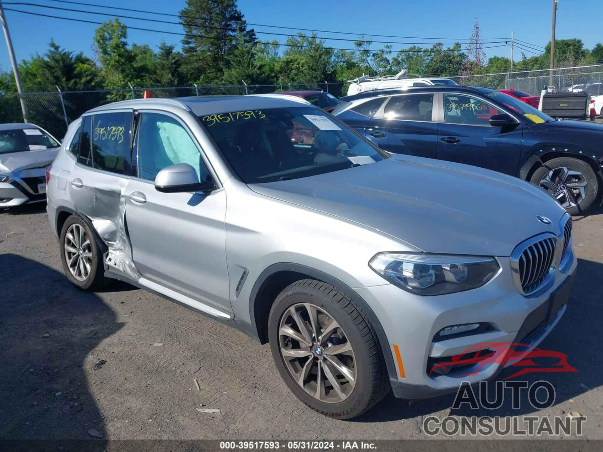 BMW X3 2019 - 5UXTR9C54KLE21530