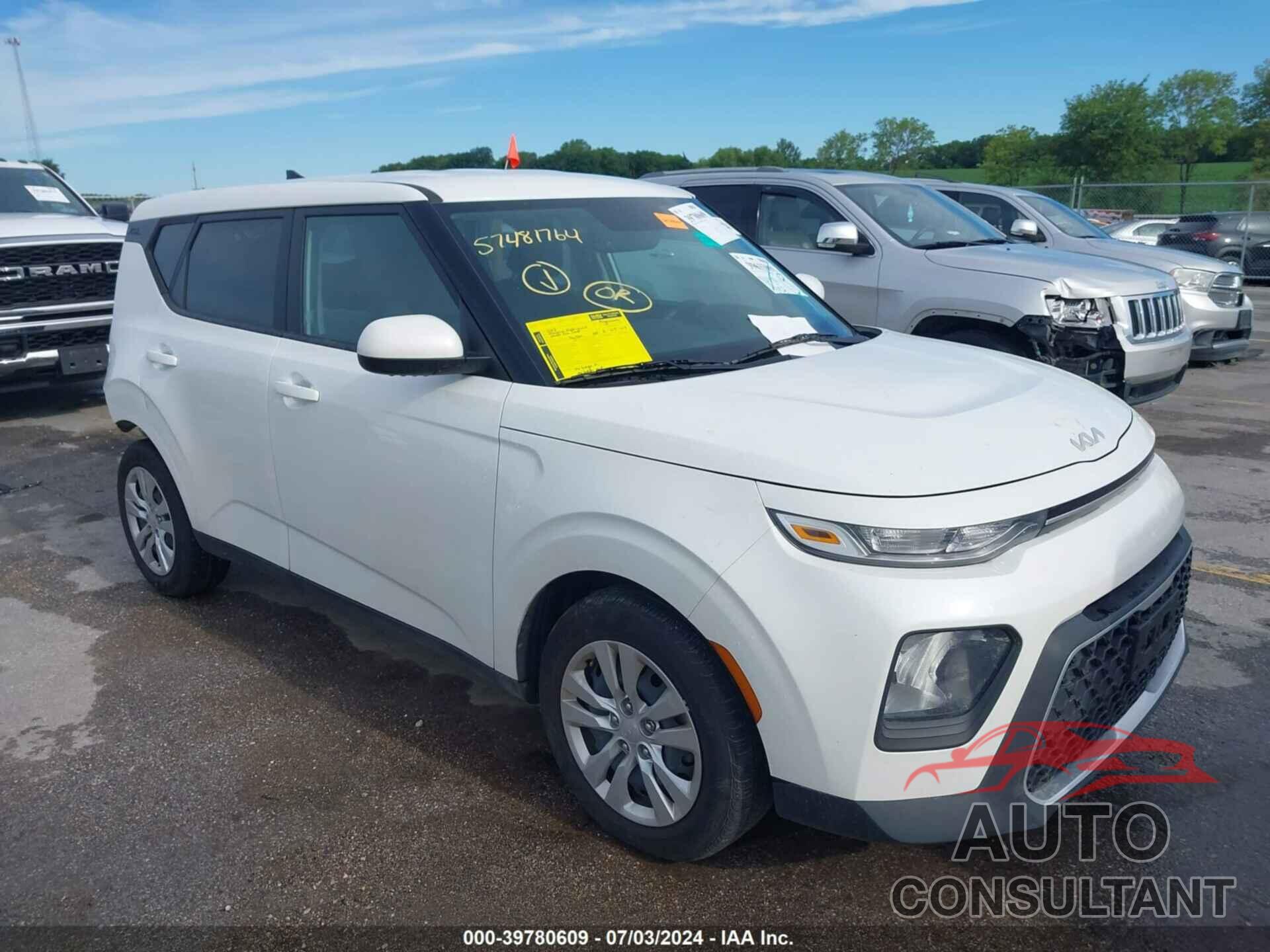 KIA SOUL 2022 - KNDJ23AU7N7153300