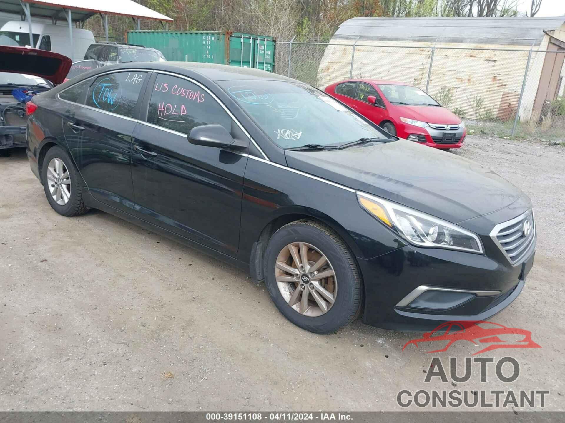 HYUNDAI SONATA 2016 - 5NPE24AFXGH414359