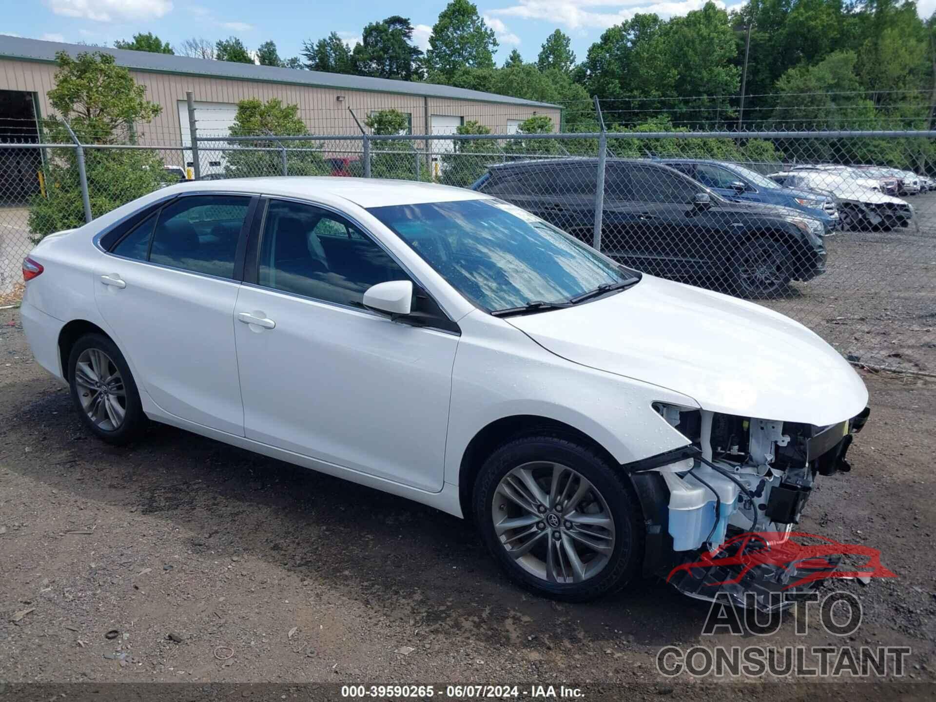 TOYOTA CAMRY 2017 - 4T1BF1FK4HU653162