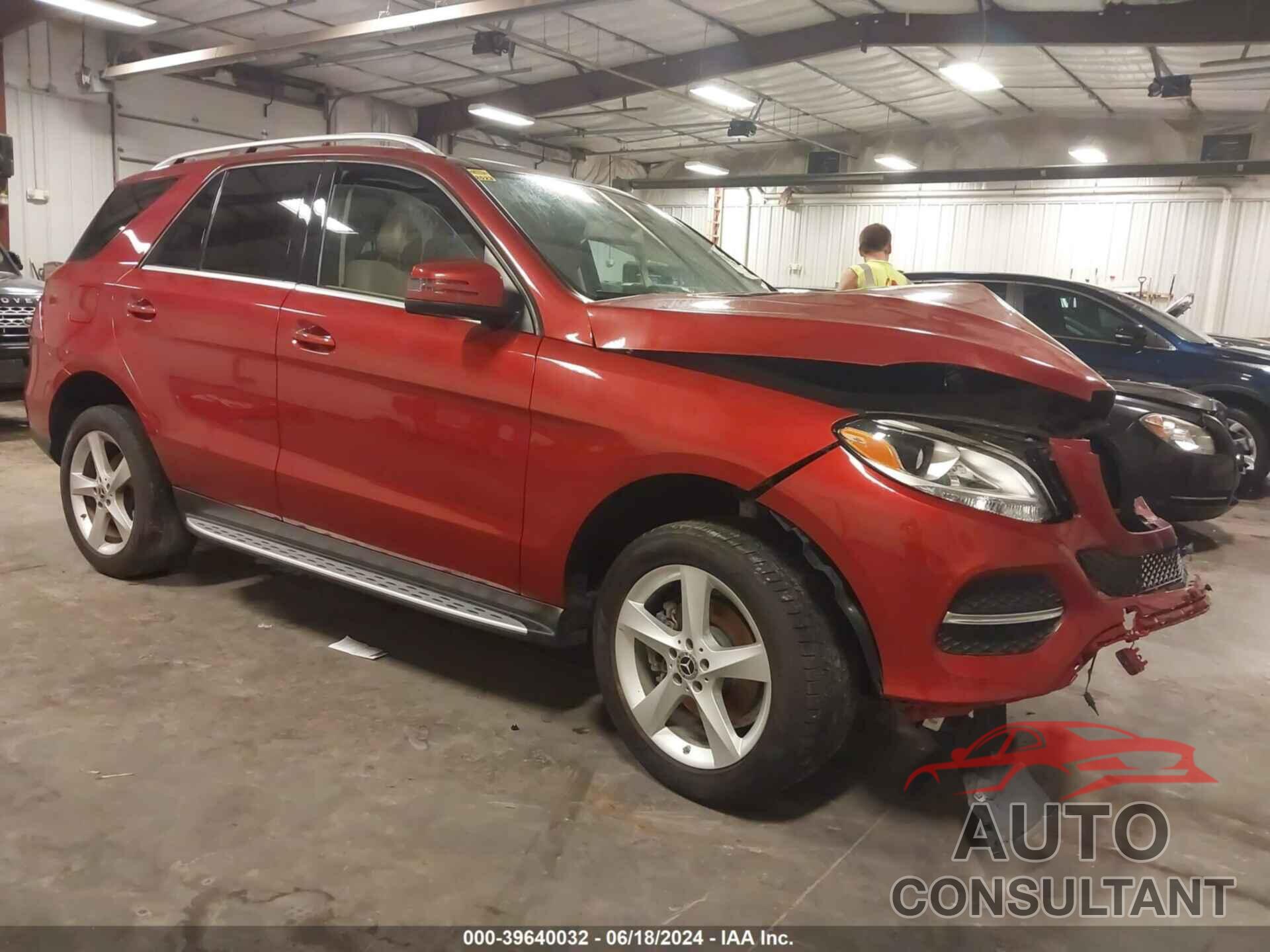 MERCEDES-BENZ GLE 350 2017 - 4JGDA5HB6HA936532