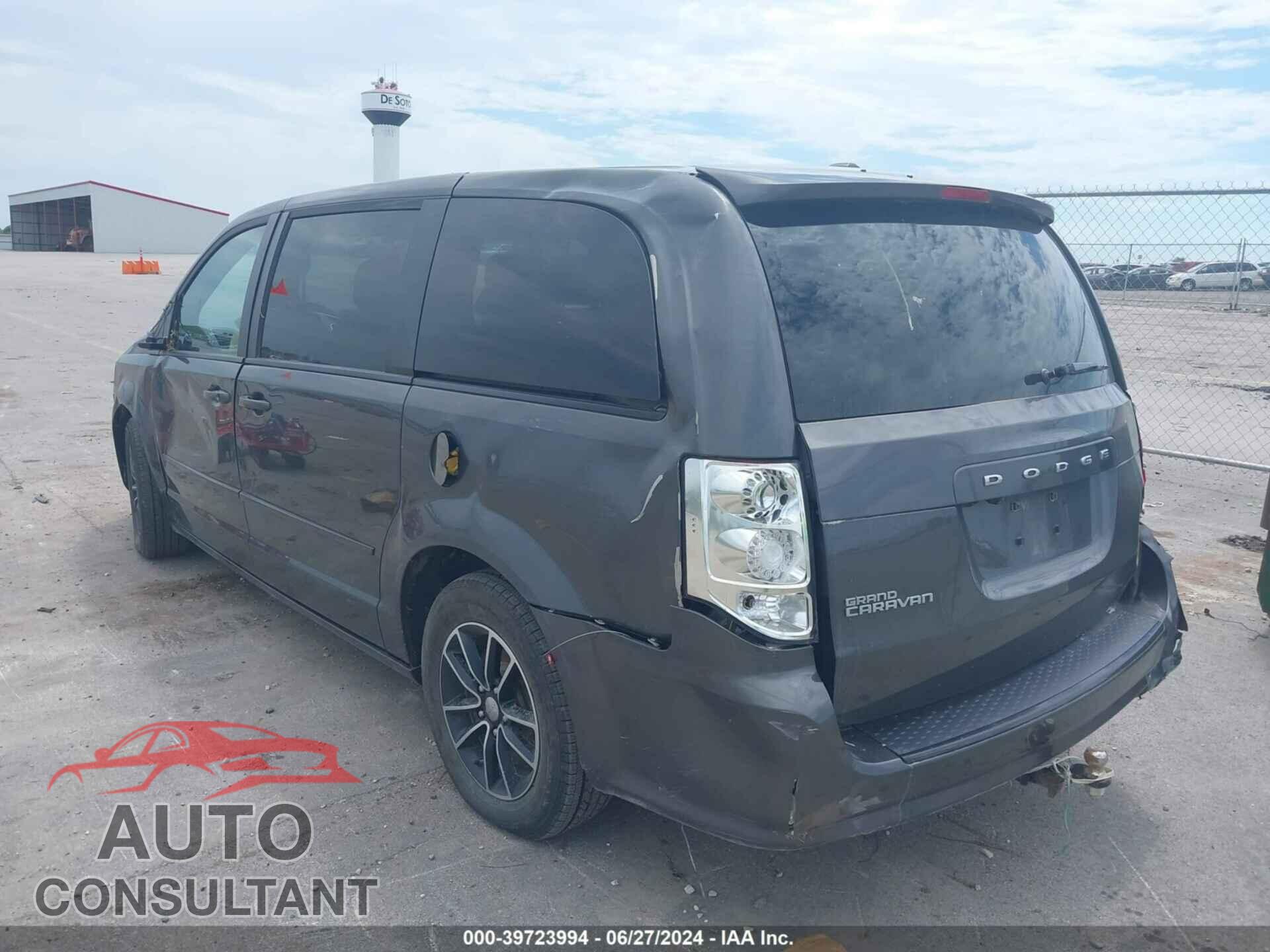 DODGE GRAND CARAVAN 2016 - 2C4RDGCG3GR314643