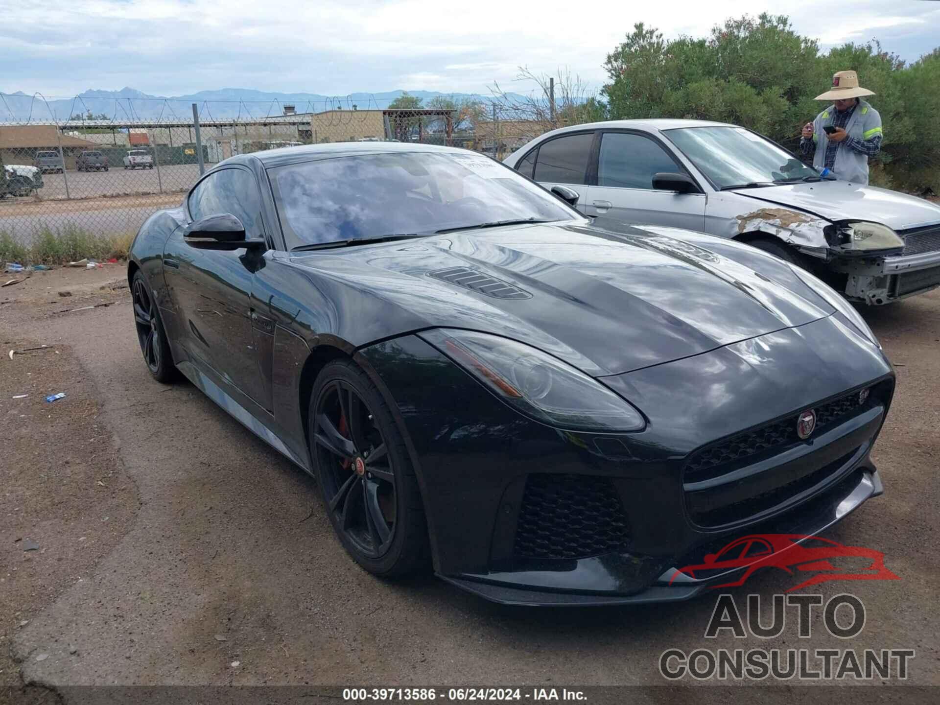 JAGUAR F-TYPE 2017 - SAJWJ6J84HMK44626