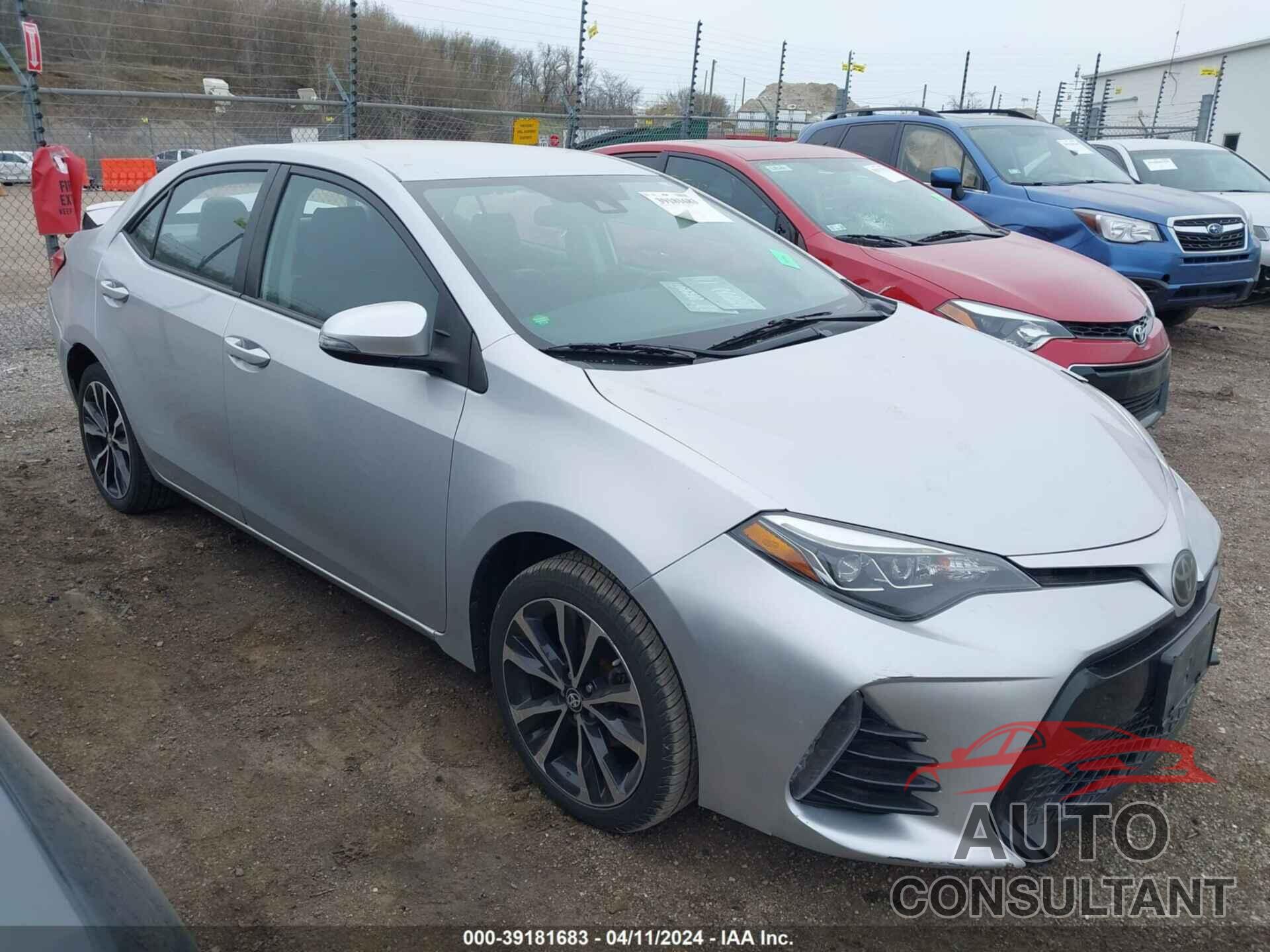 TOYOTA COROLLA 2017 - 5YFBURHE1HP673334