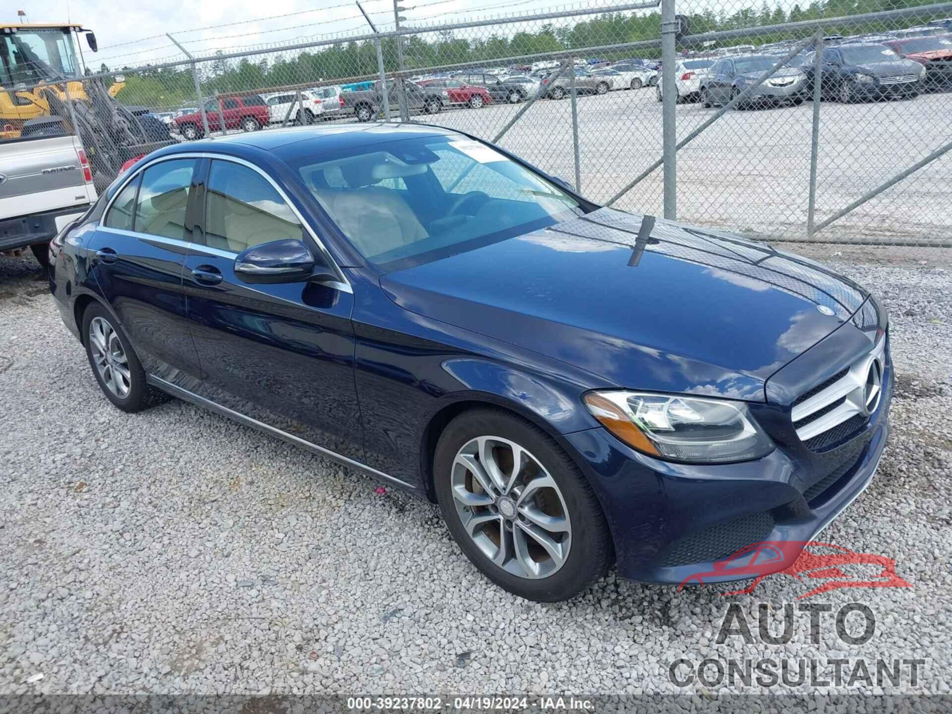 MERCEDES-BENZ C 300 2016 - WDDWF4JB2GR160571