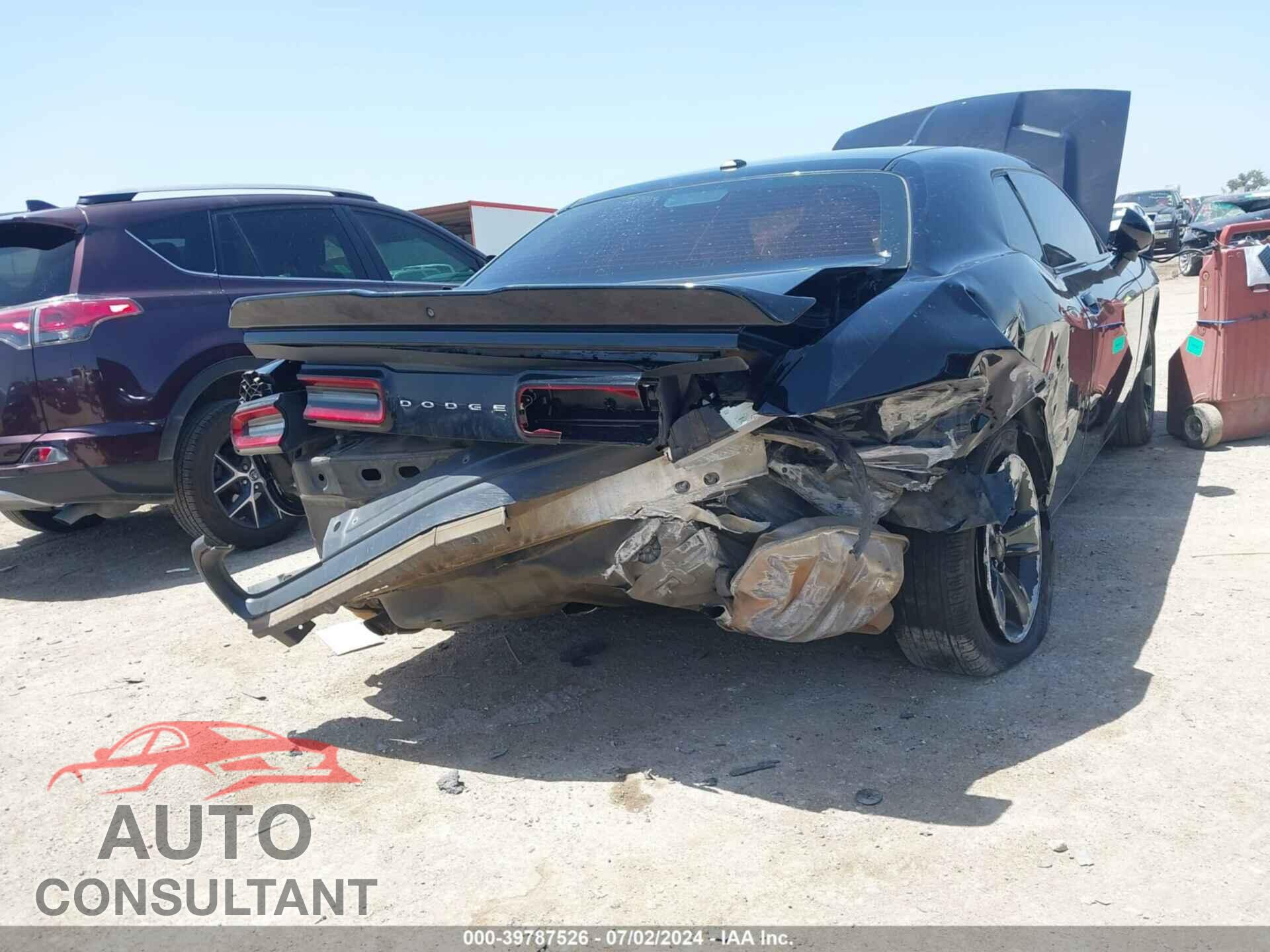 DODGE CHALLENGER 2019 - 2C3CDZAG8KH605212