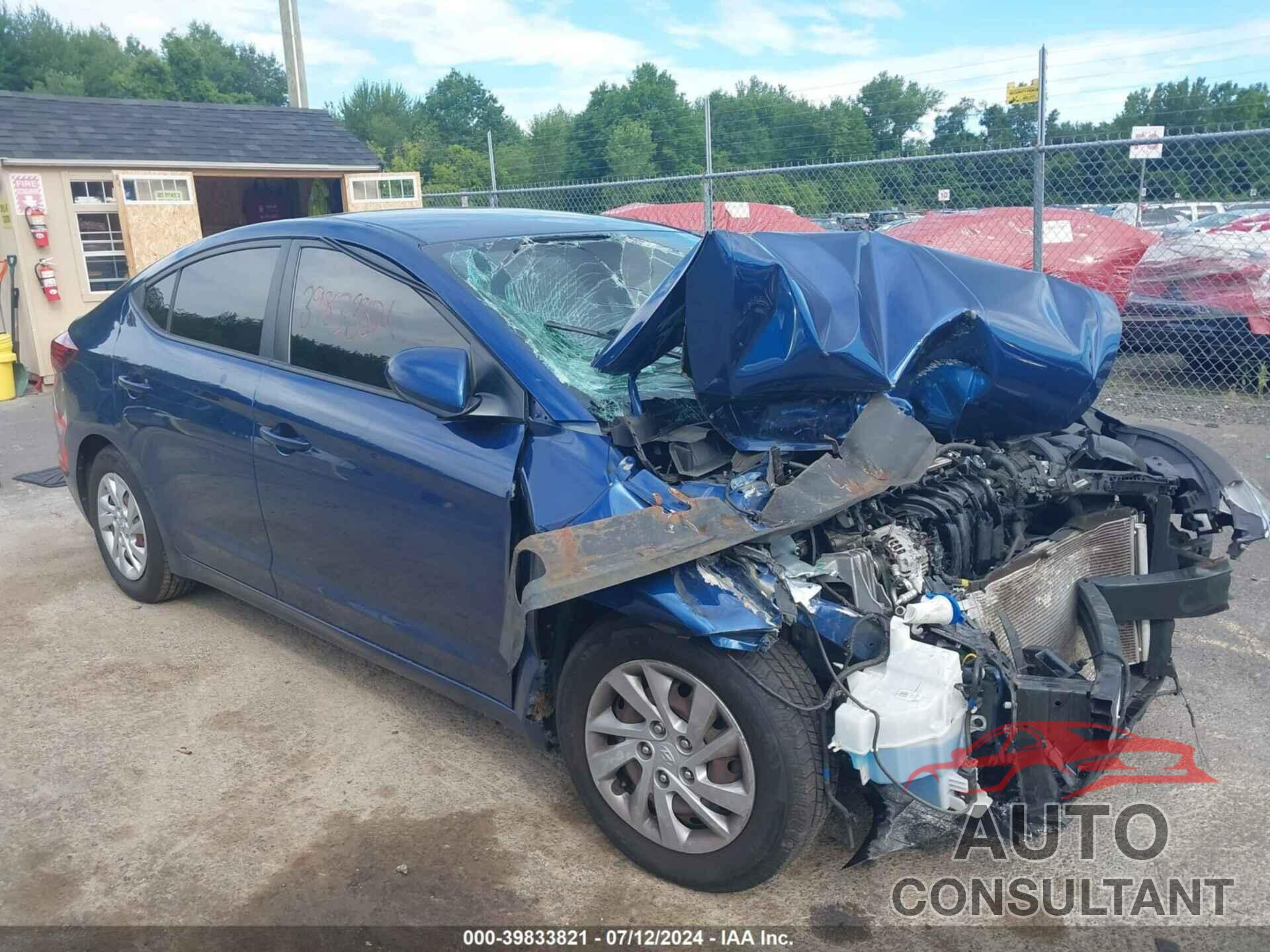 HYUNDAI ELANTRA 2020 - 5NPD74LF8LH544886
