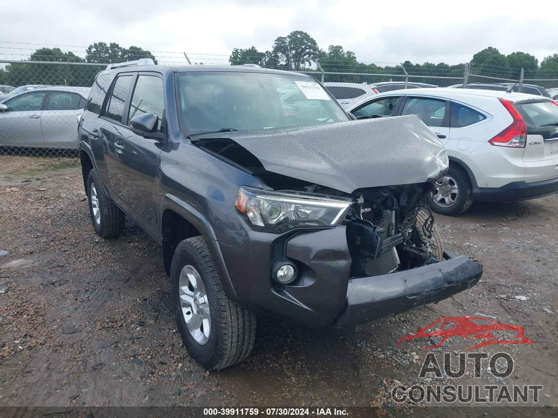 TOYOTA 4RUNNER 2018 - JTEBU5JR0J5583564